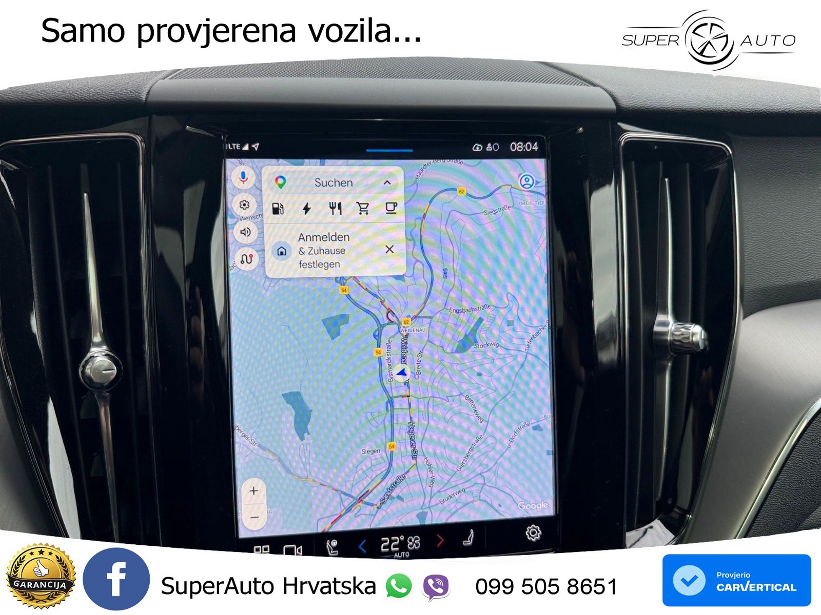 Volvo XC60 T6 AWD Geartronic LED+GR SJED+ACC