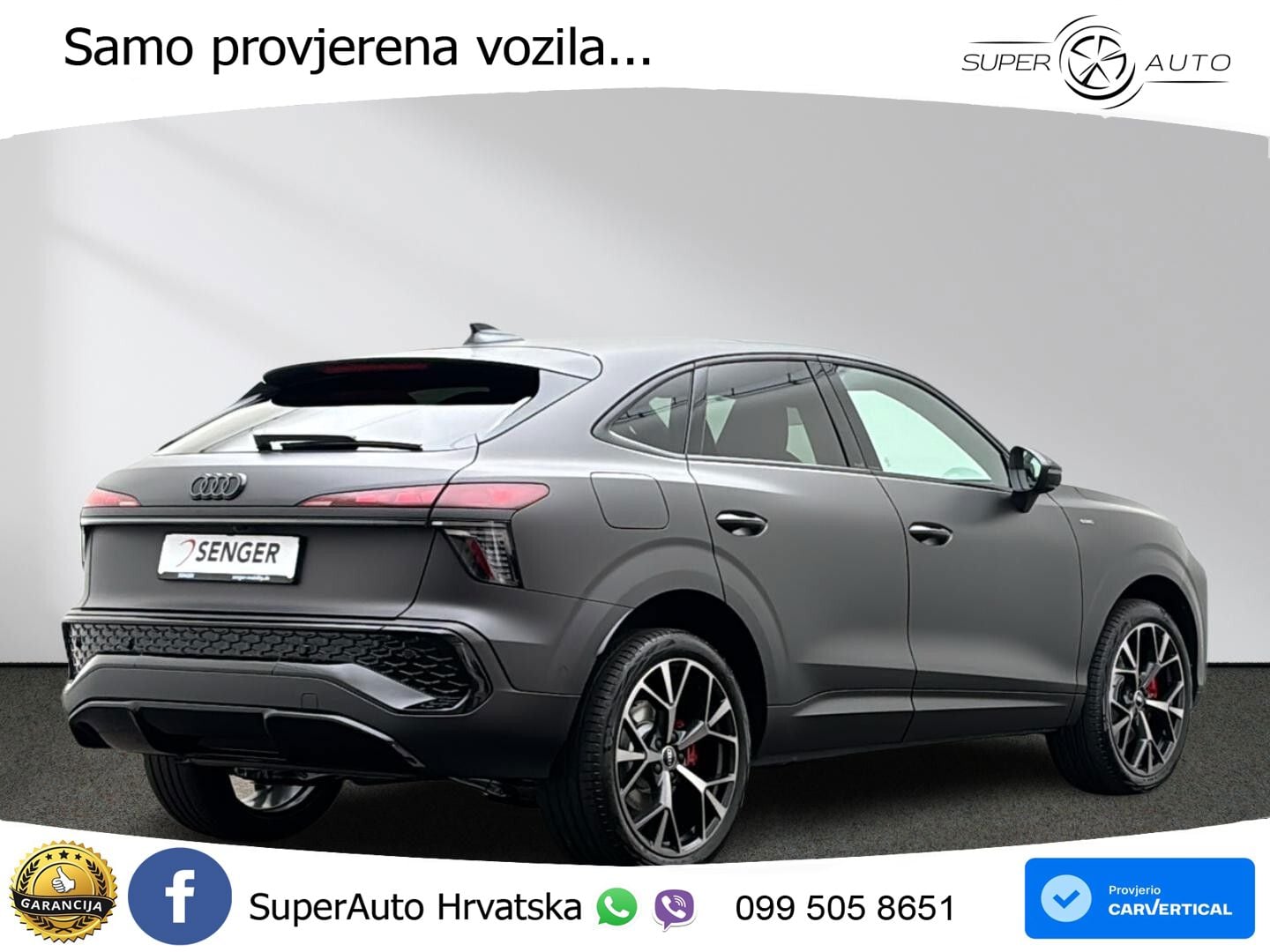 Audi Q3 Sportback 1.5 TFSIe (272 KS) S tronic S line ACC+HEAD+GR SJED+360+PANO