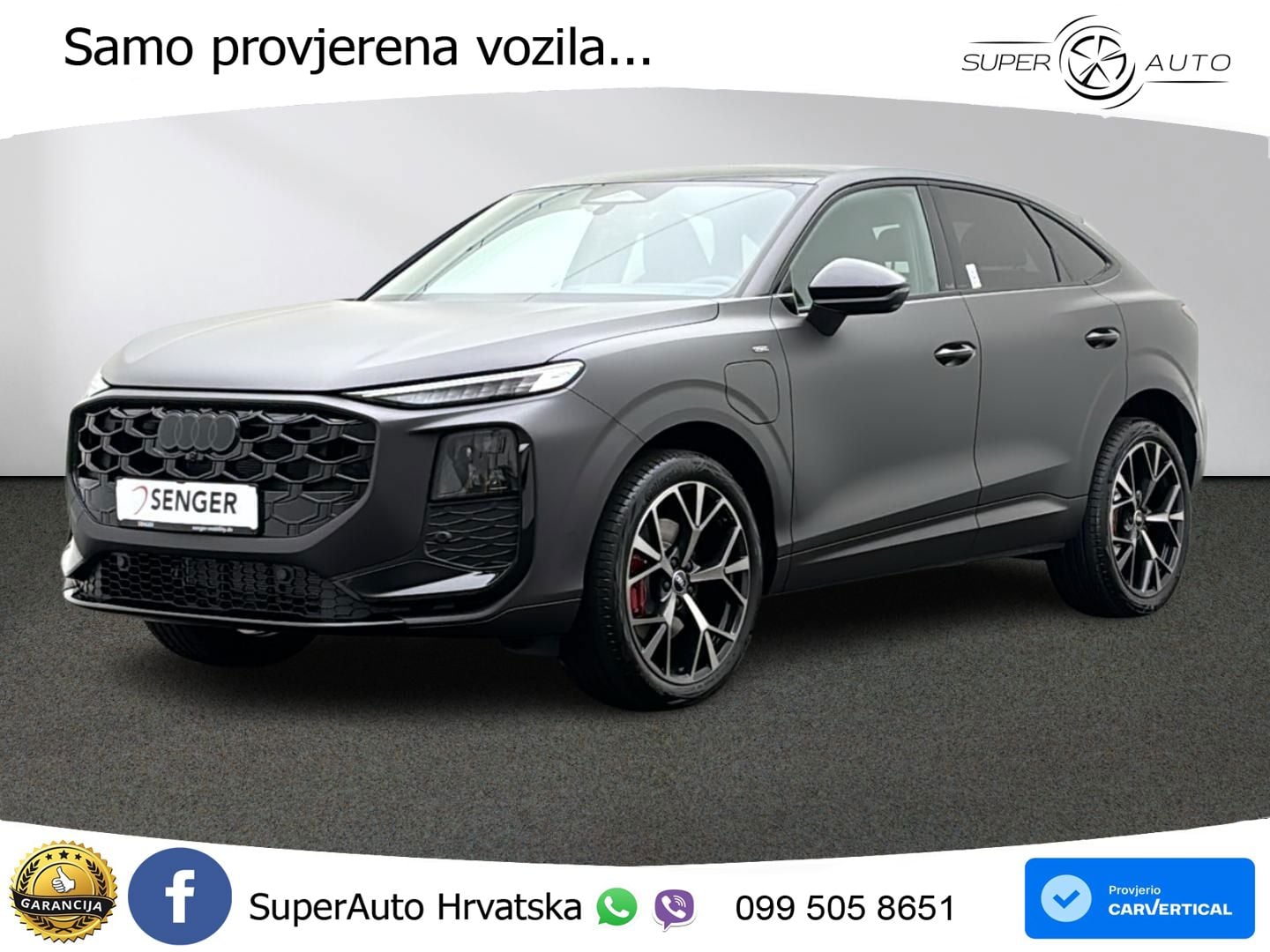 Audi Q3 Sportback 1.5 TFSIe (272 KS) S tronic S line ACC+HEAD+GR SJED+360+PANO