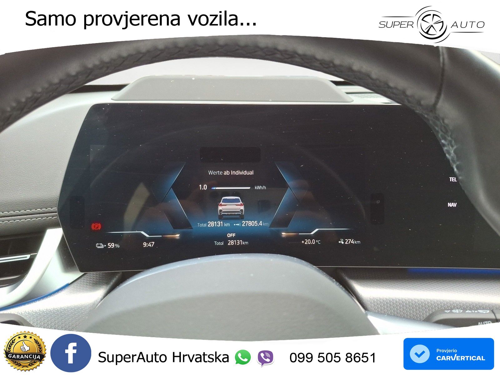 BMW iX1 68 kWh (313 KS) xDrive30