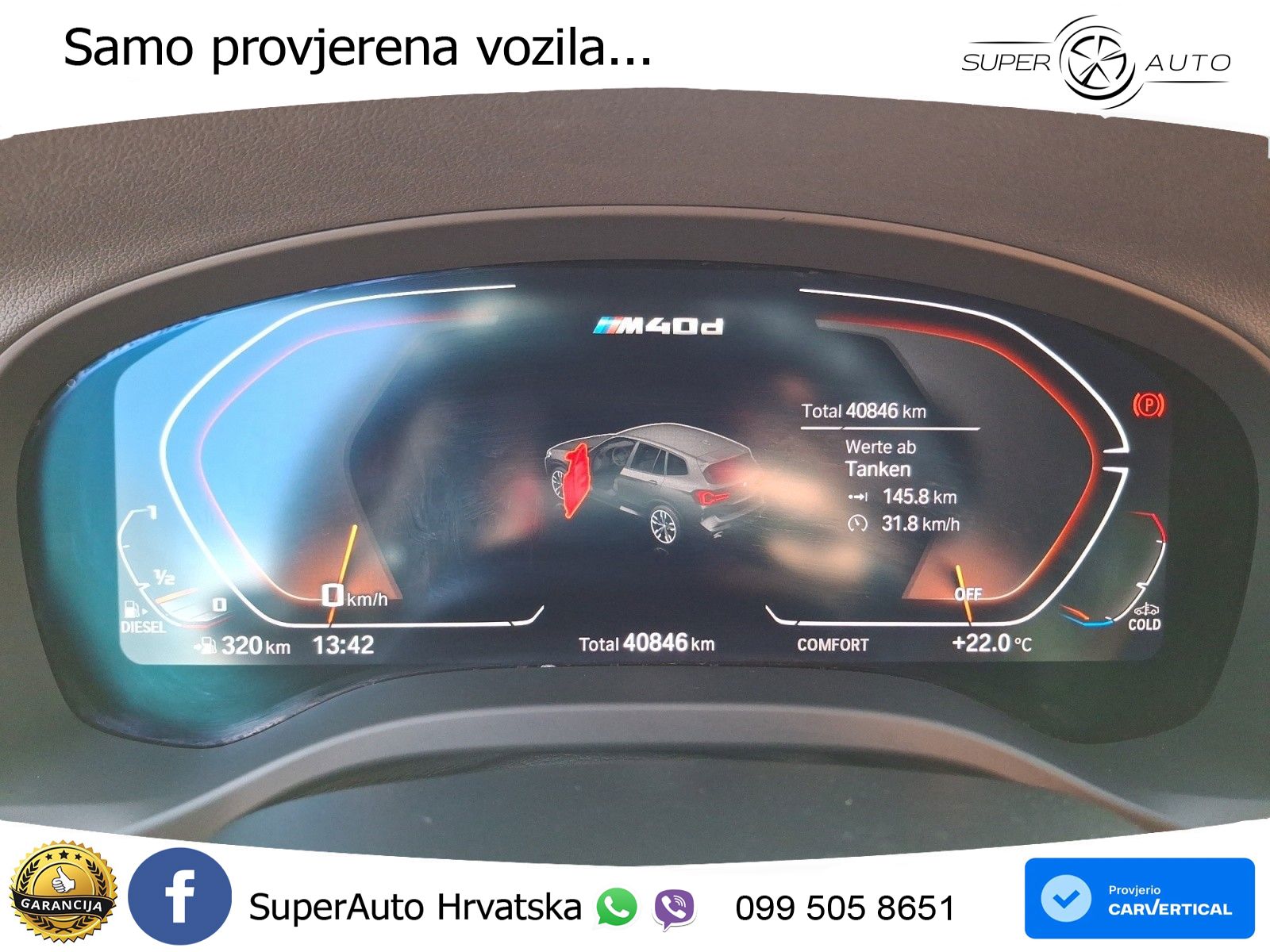 BMW X3 M40d xDrive Steptronic LED+GR SJED+ACC