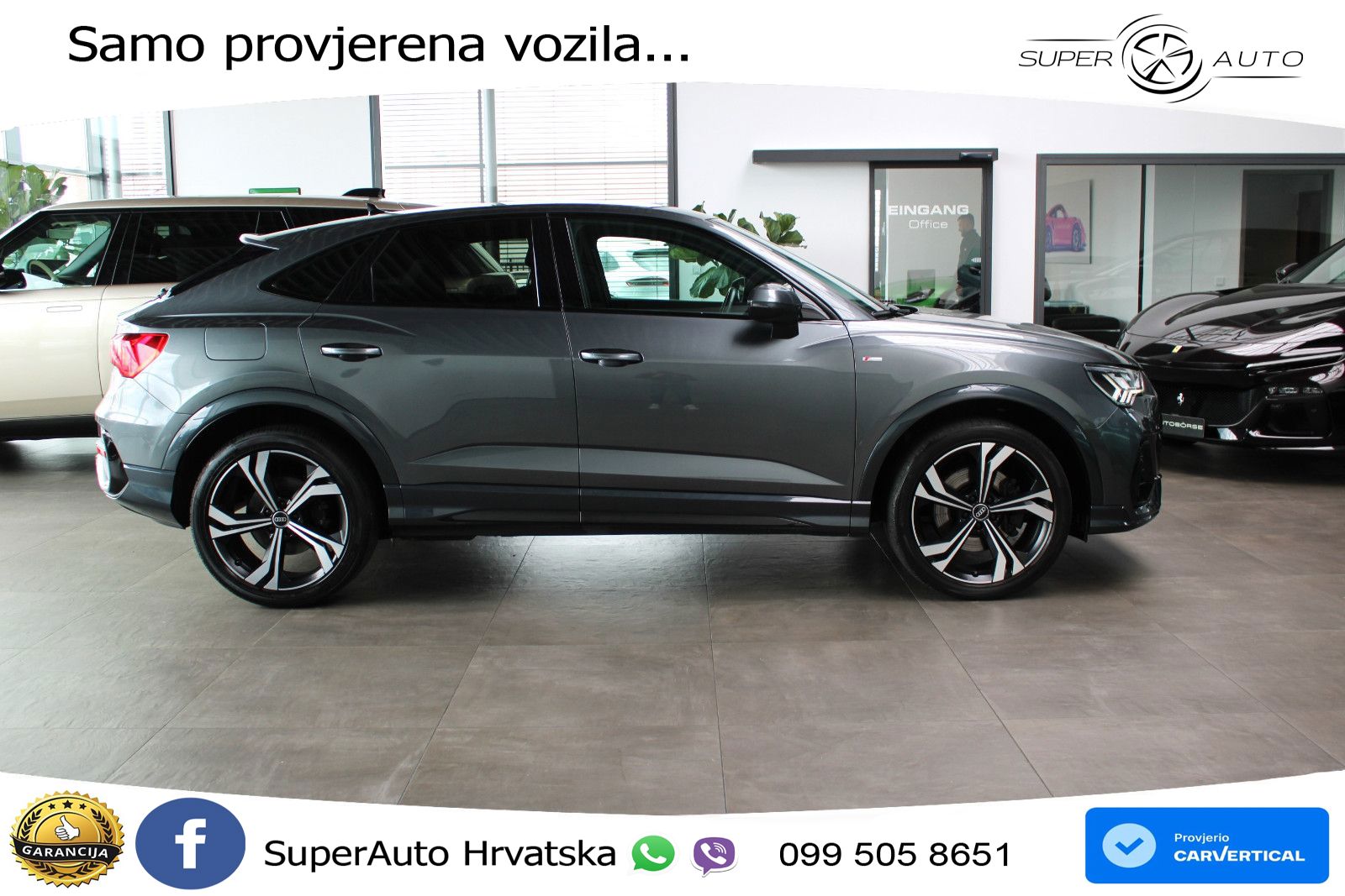 Audi Q3 Sportback 45 TFSIe (245 KS) S tronic S line MATRIX+GR SJED+KAM