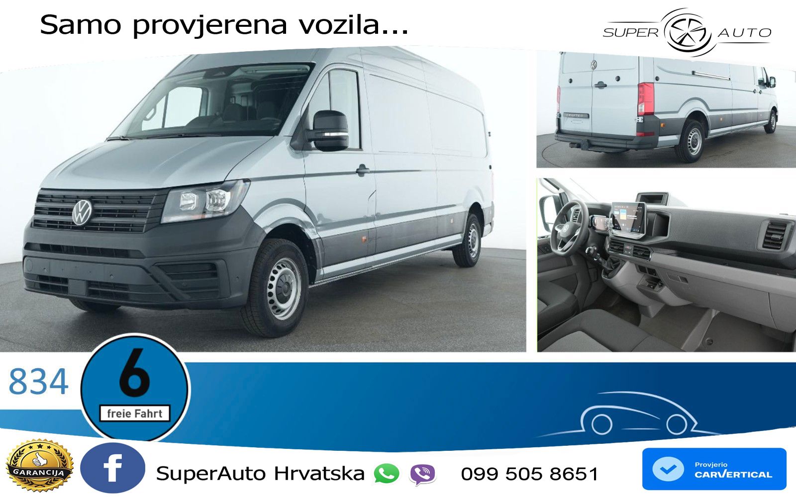 Volkswagen Crafter Kasten 35 lang Hochdach FWD 177 KS