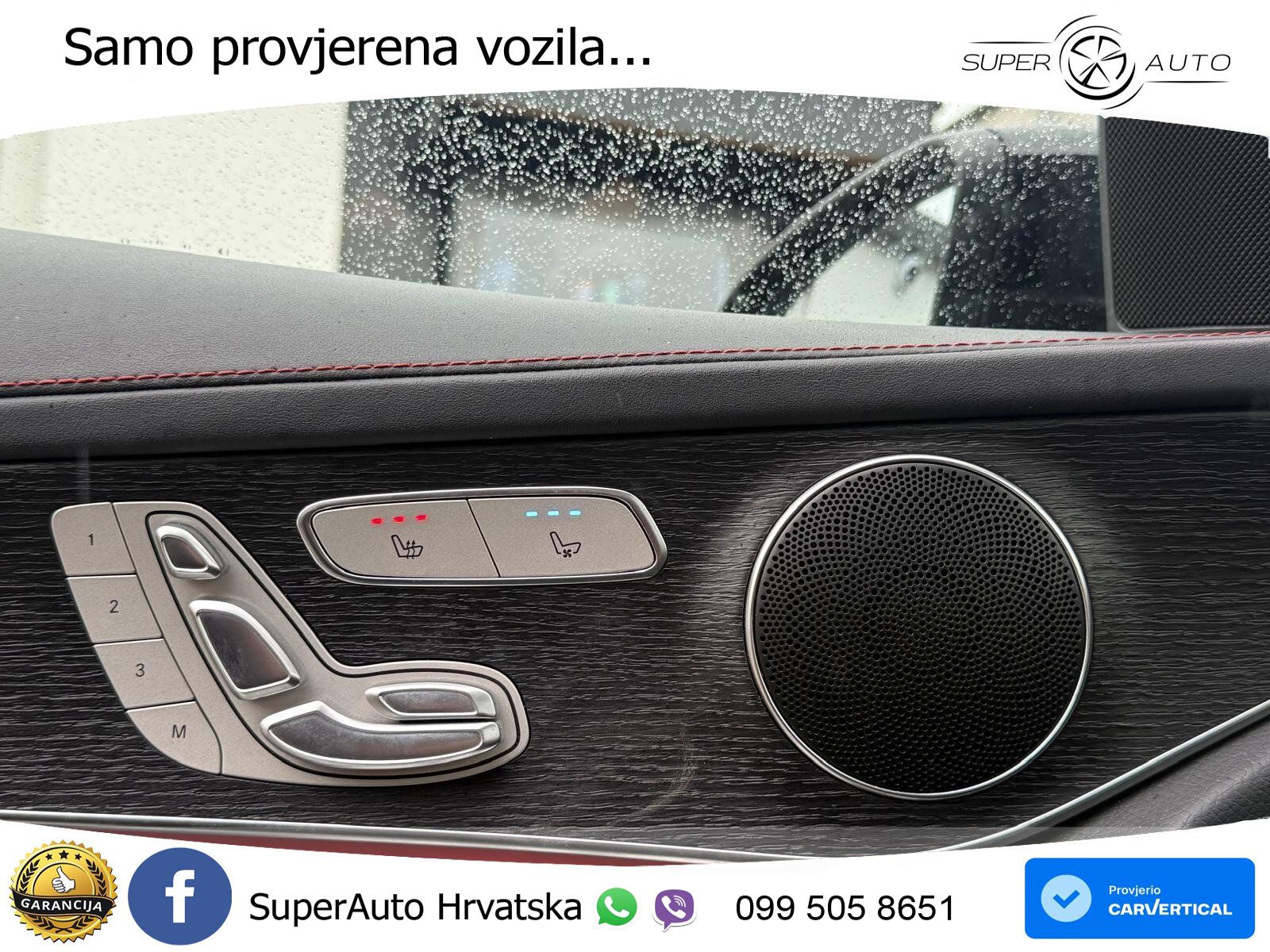 Mercedes GLC Coupe AMG 63 S V8 (510 KS) 4MATIC+ MCT LED+GR SJED+ACC