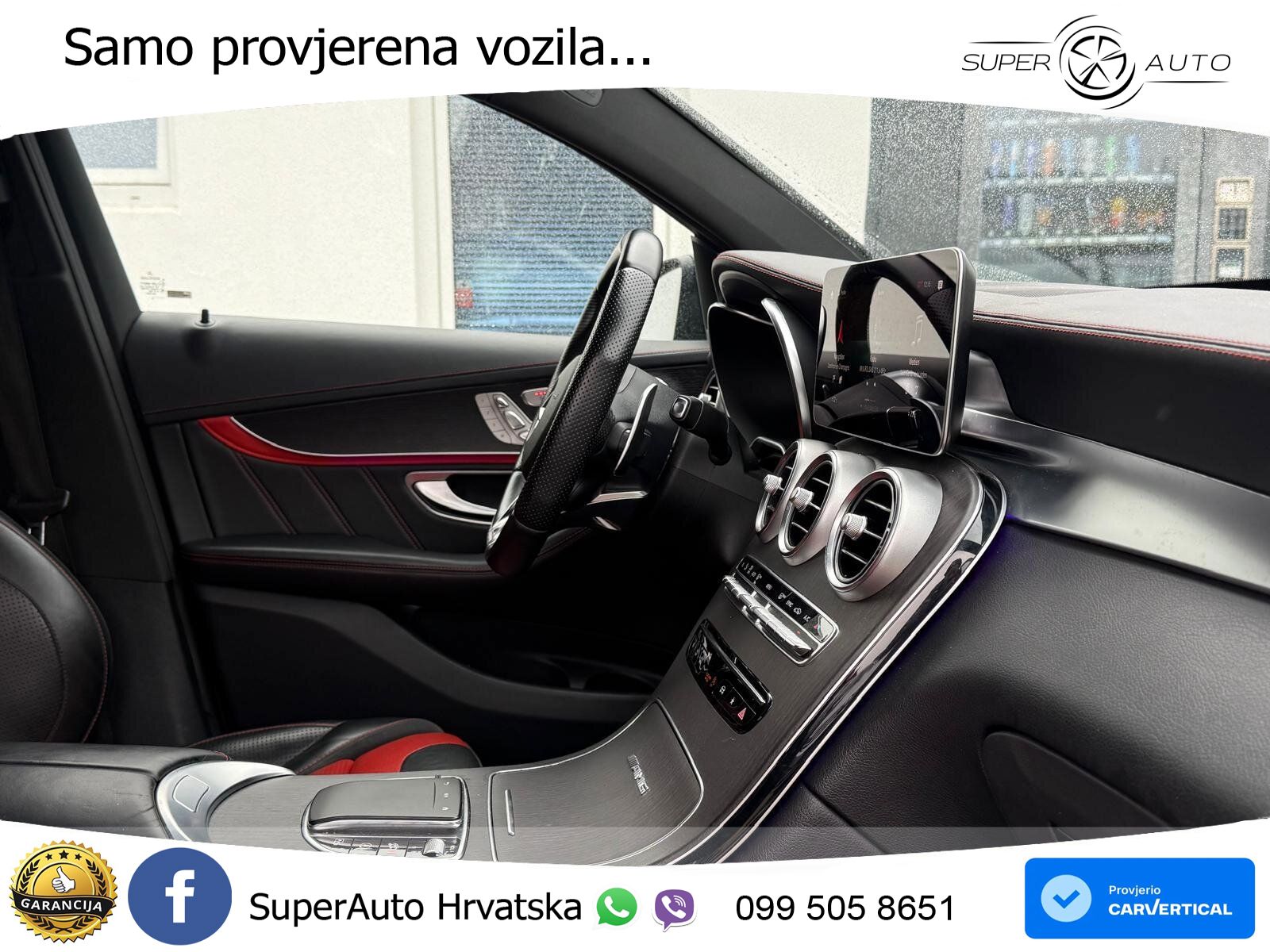 Mercedes GLC Coupe AMG 63 S V8 (510 KS) 4MATIC+ MCT LED+GR SJED+ACC