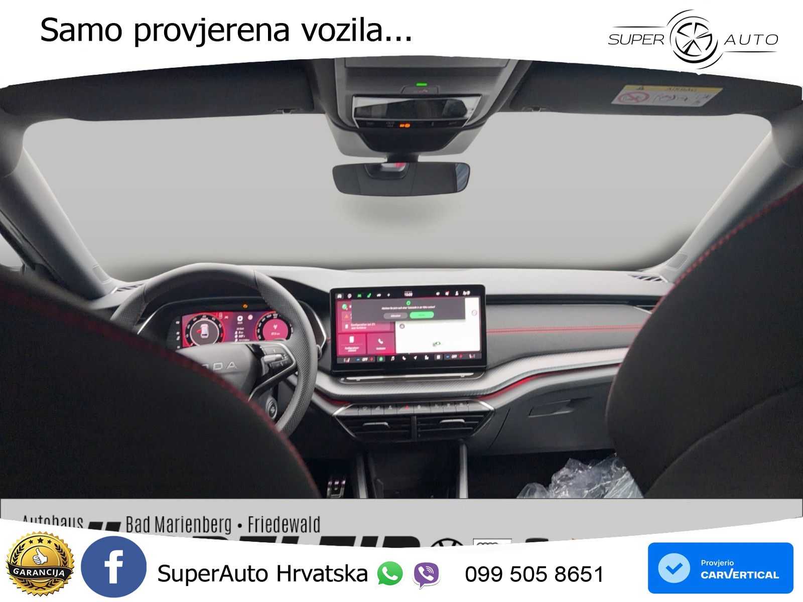 Škoda Octavia Combi RS 2.0 TSI (265 KS) DSG LED+GR SJED+ACC