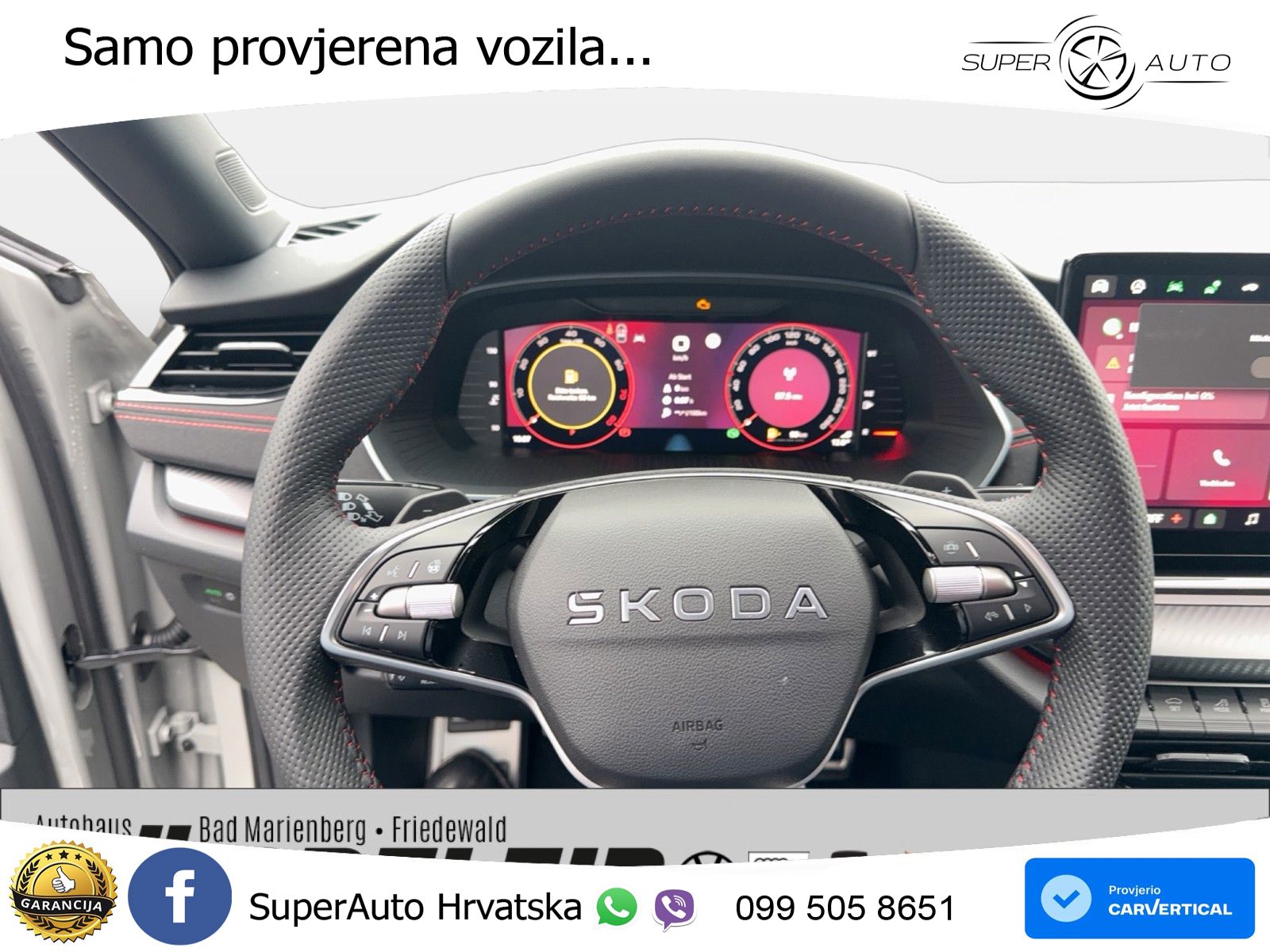 Škoda Octavia Combi RS 2.0 TSI (265 KS) DSG LED+GR SJED+ACC