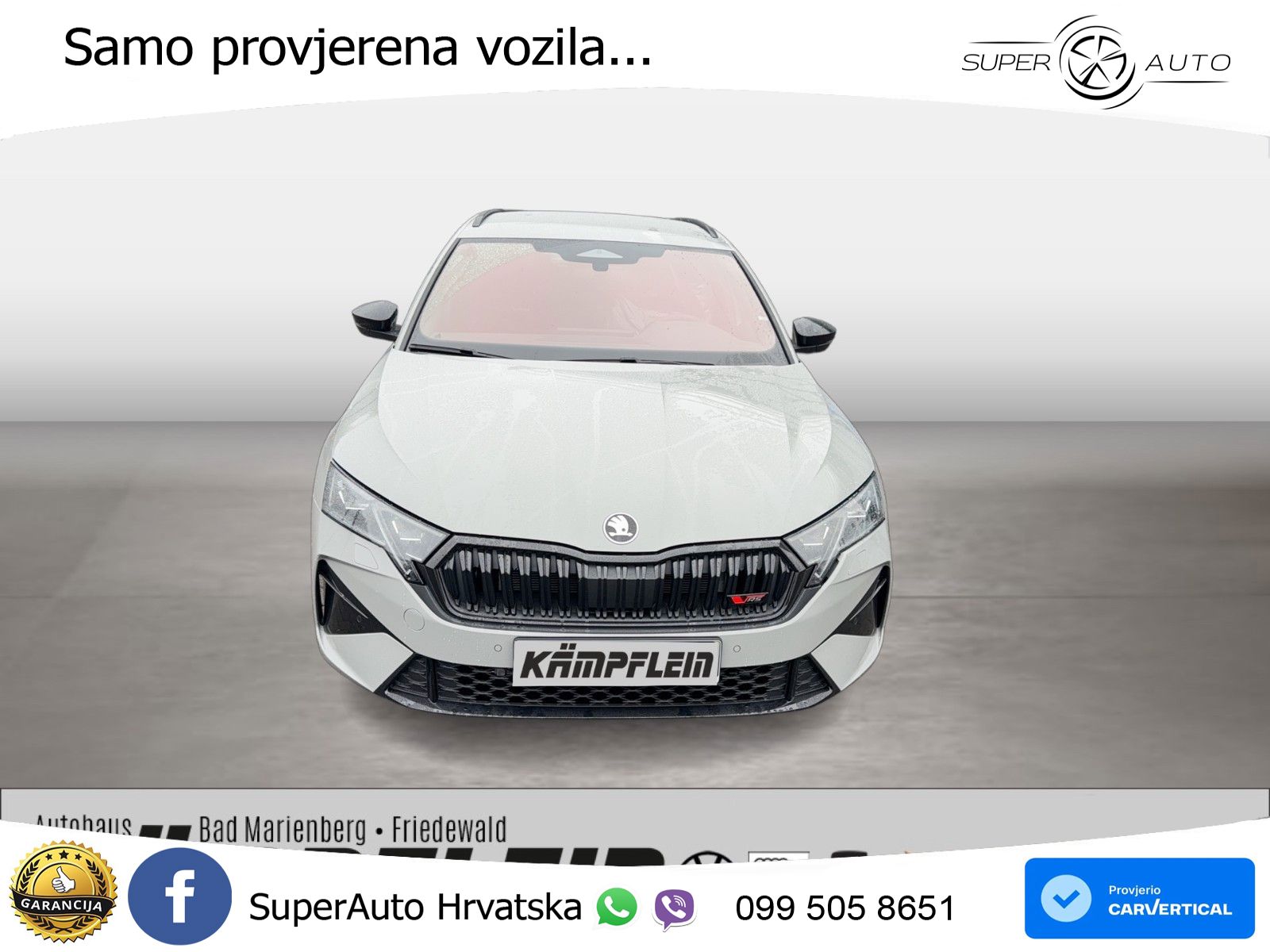 Škoda Octavia Combi RS 2.0 TSI (265 KS) DSG LED+GR SJED+ACC