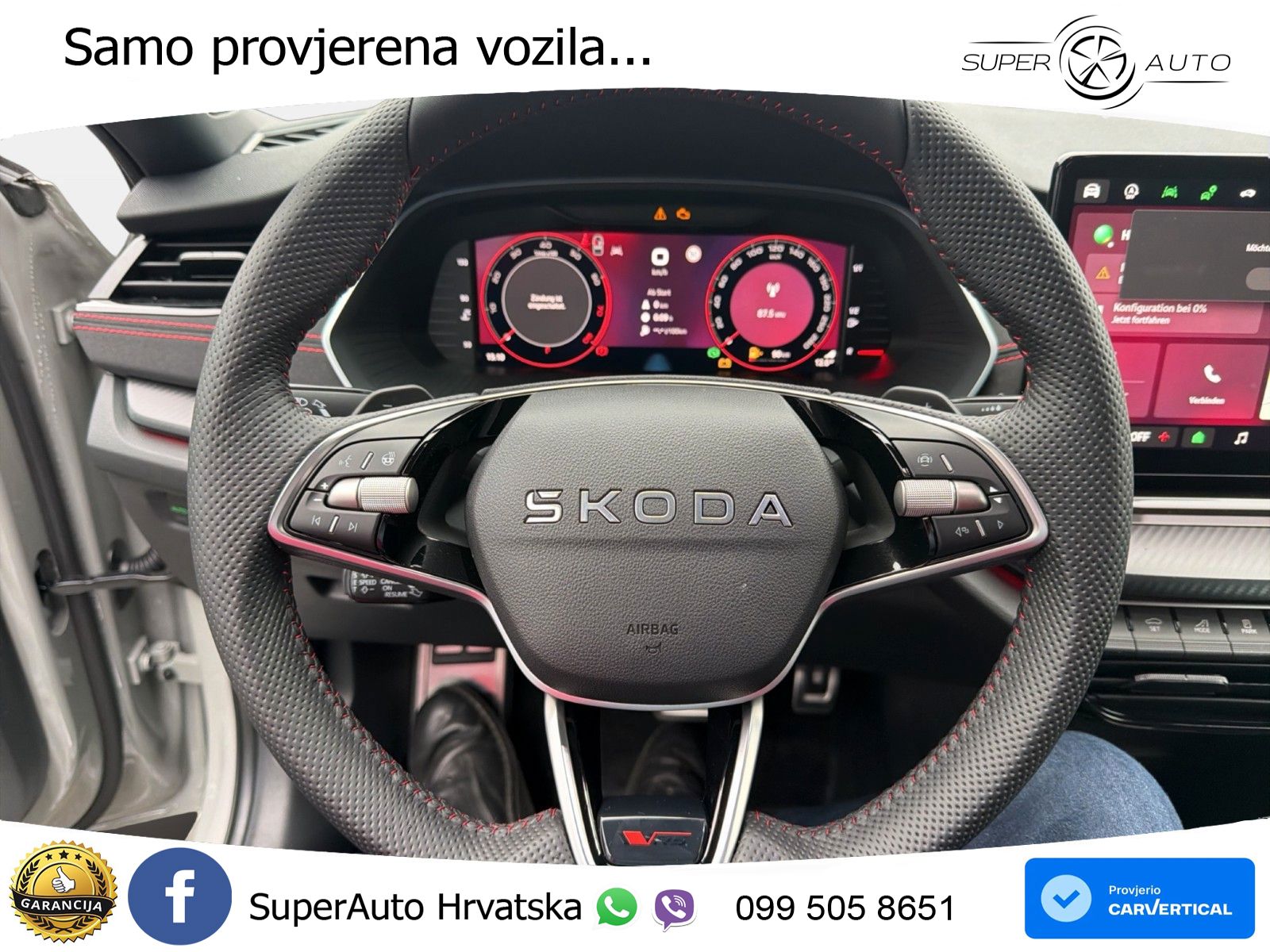 Škoda Octavia Combi RS 2.0 TSI (265 KS) DSG LED+GR SJED+ACC
