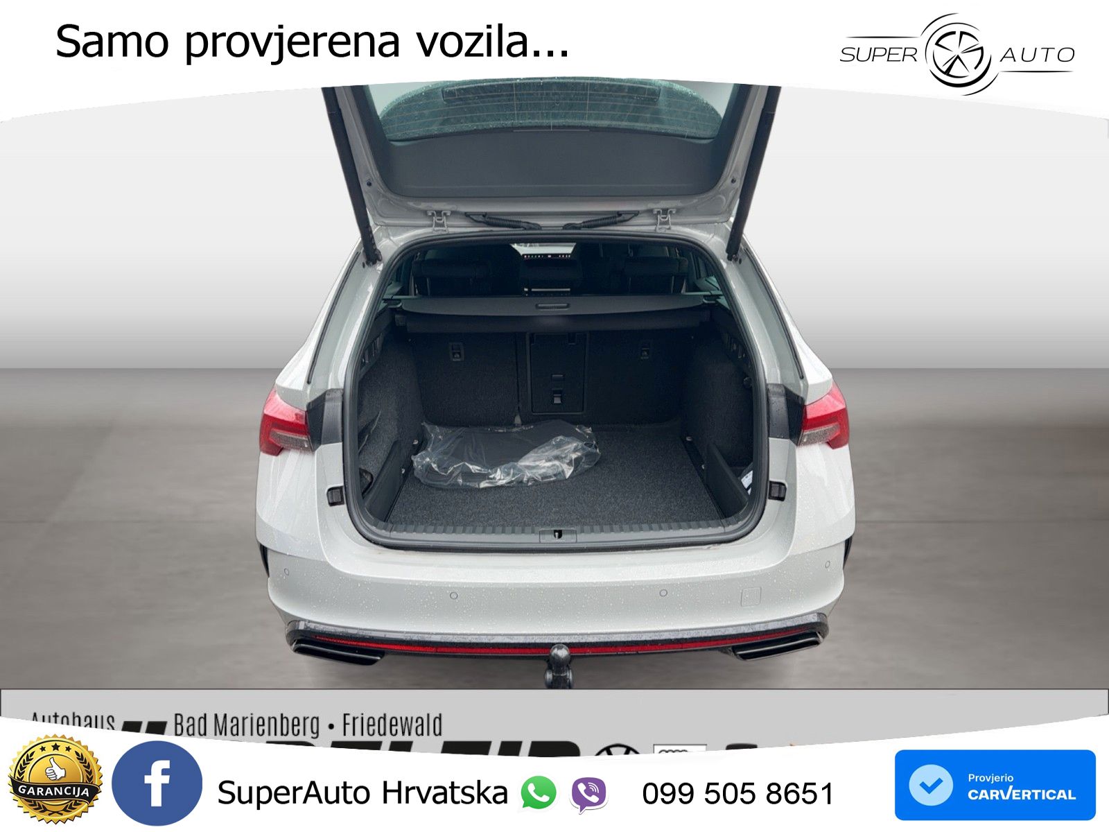Škoda Octavia Combi RS 2.0 TSI (265 KS) DSG LED+GR SJED+ACC