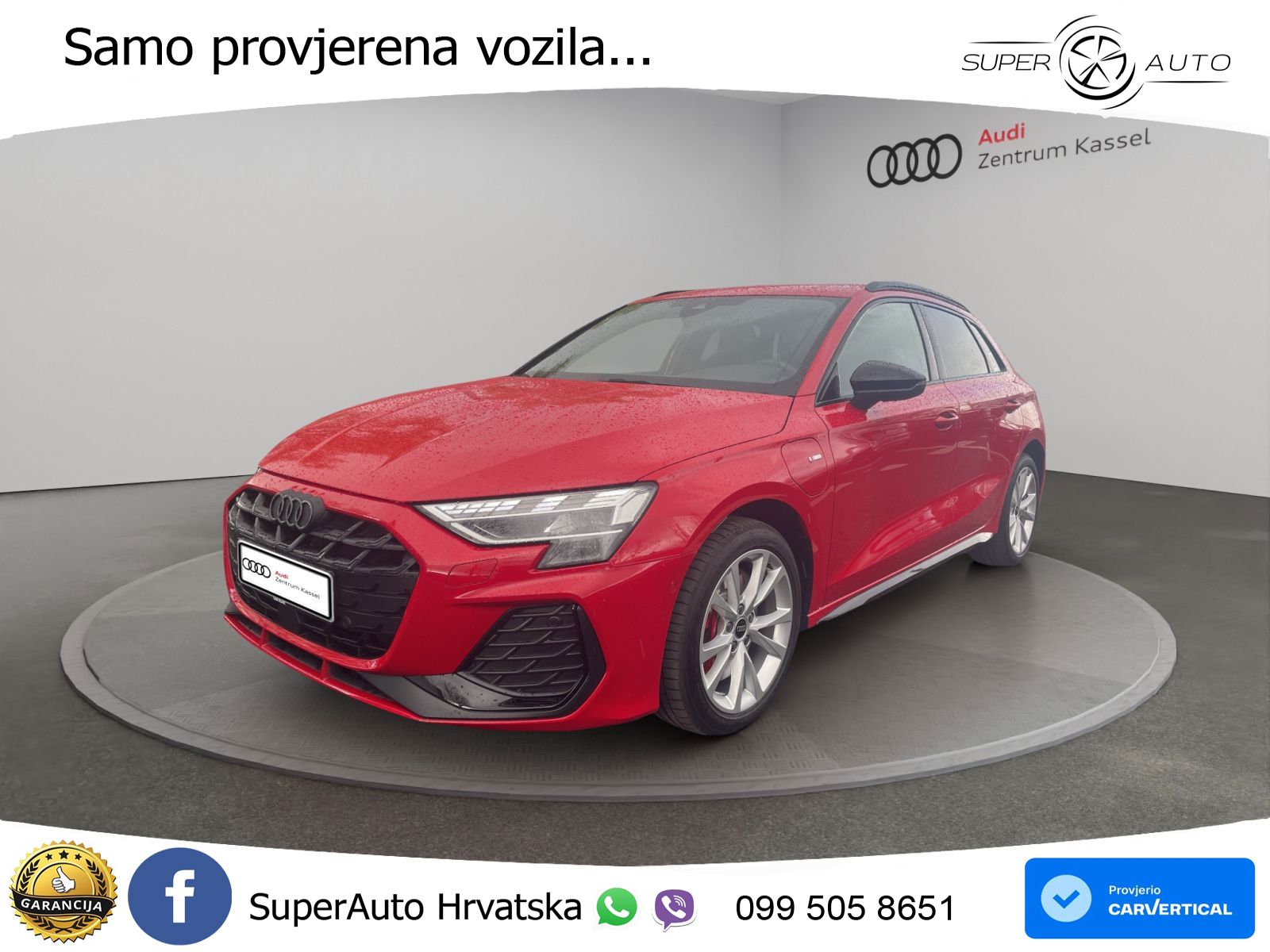 Audi A3 45 TFSIe (272 KS) S tronic S line MATRIX+GR SJED+KAM