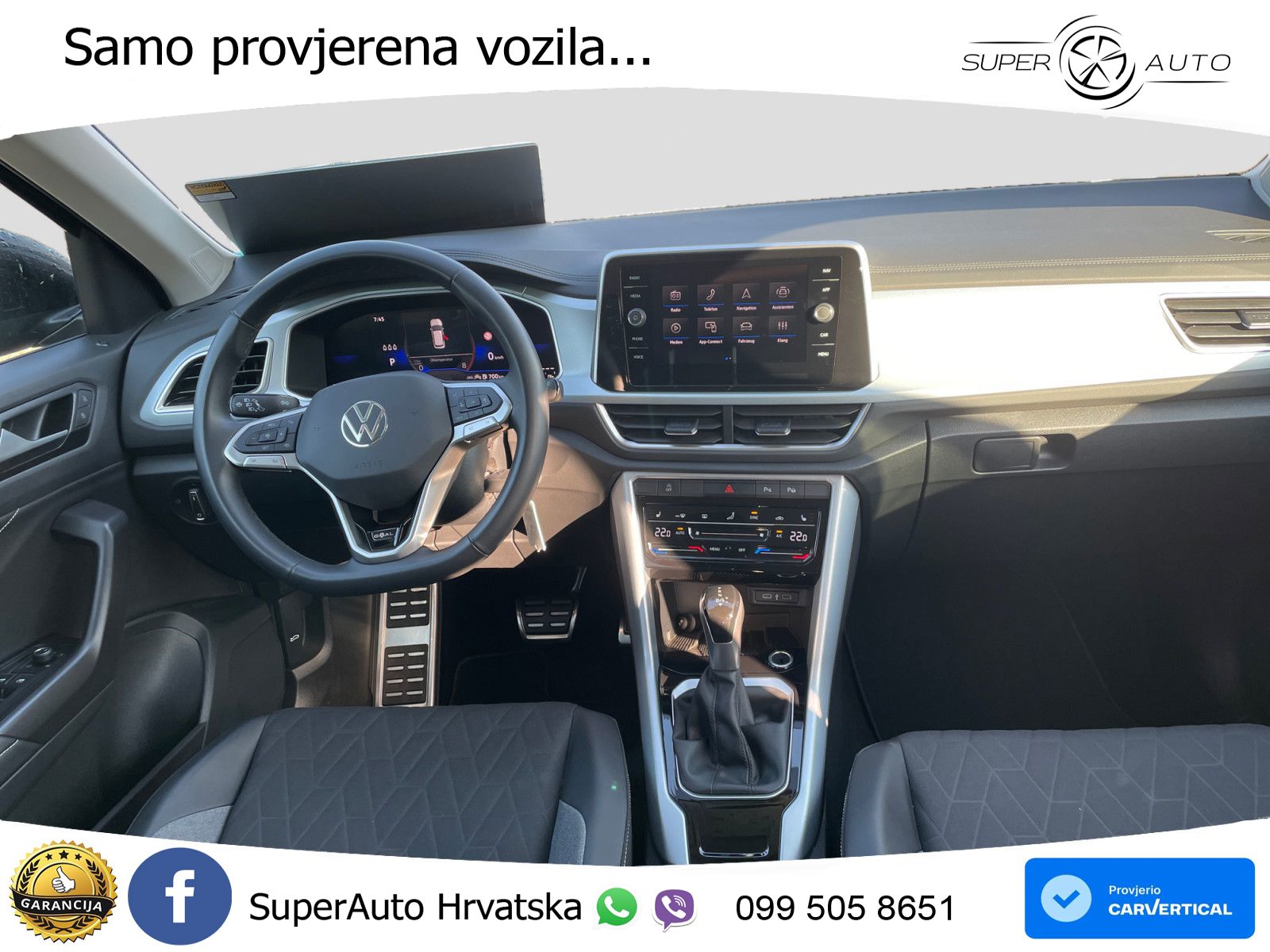 Volkswagen T-Roc 1.5 TSI (150 KS) DSG LED+GR SJED+ACC