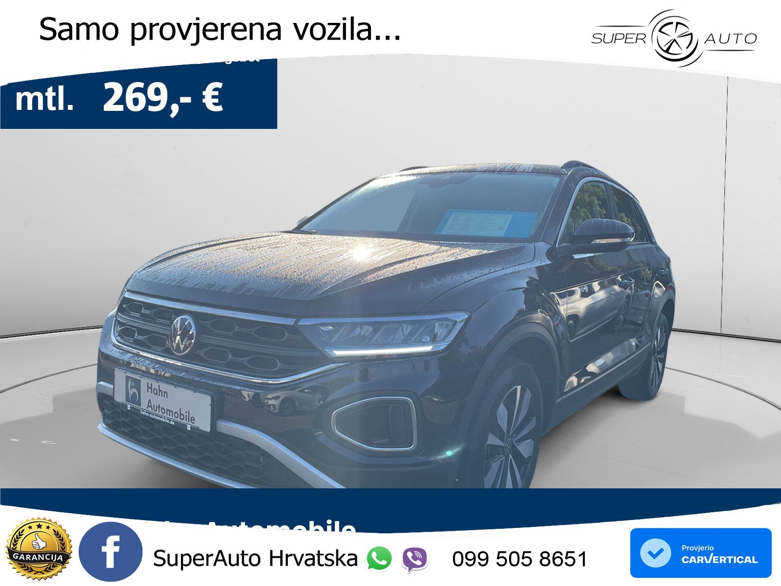 Volkswagen T-Roc 1.5 TSI (150 KS) DSG LED+GR SJED+ACC