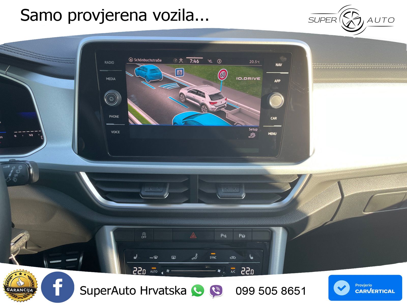 Volkswagen T-Roc 1.5 TSI (150 KS) DSG LED+GR SJED+ACC
