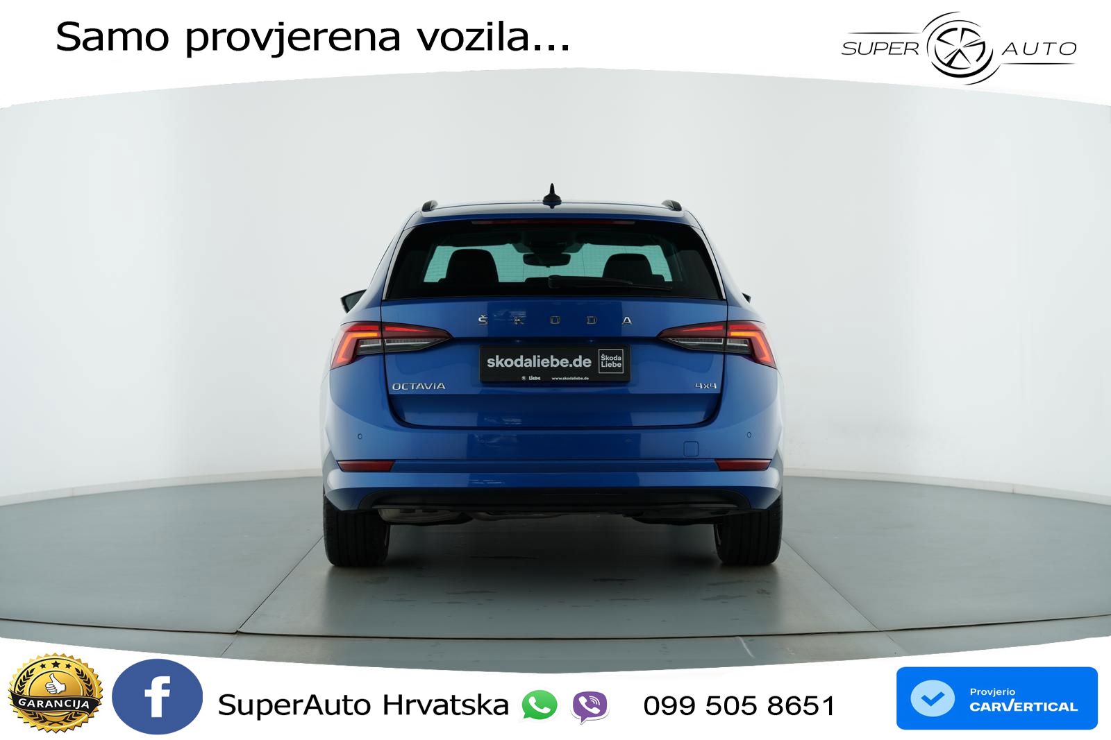 Škoda Octavia Combi RS 2.0 TDI (200 KS) 4x4 DSG