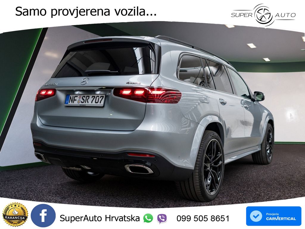Mercedes-Benz GLS GLS 450d EQ Boost 4MATIC 9G-TRONIC AMG ZRAČNI+ACC+GR SJED+KAM+PANO