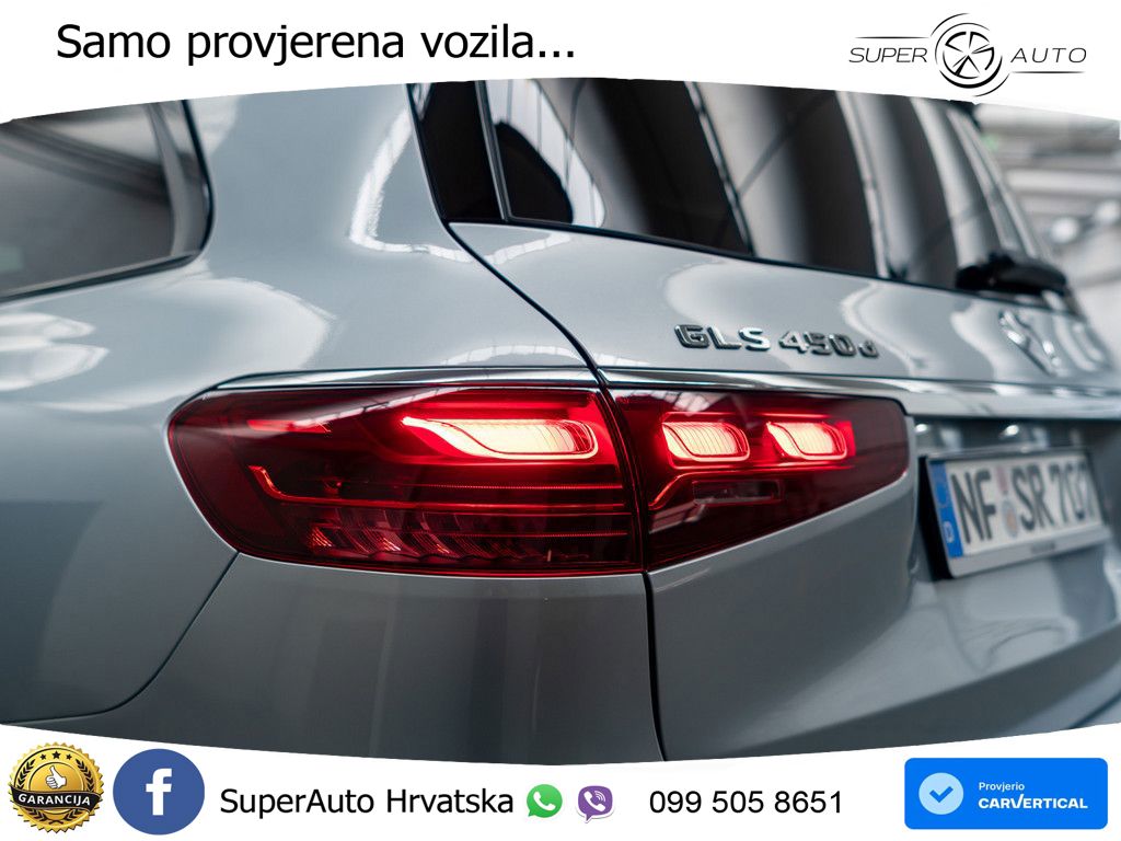 Mercedes-Benz GLS GLS 450d EQ Boost 4MATIC 9G-TRONIC AMG ZRAČNI+ACC+GR SJED+KAM+PANO
