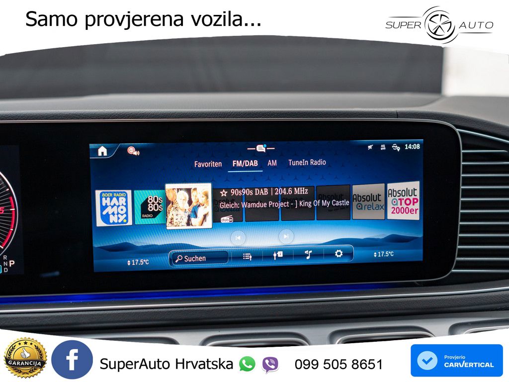 Mercedes-Benz GLS GLS 450d EQ Boost 4MATIC 9G-TRONIC AMG ZRAČNI+ACC+GR SJED+KAM+PANO