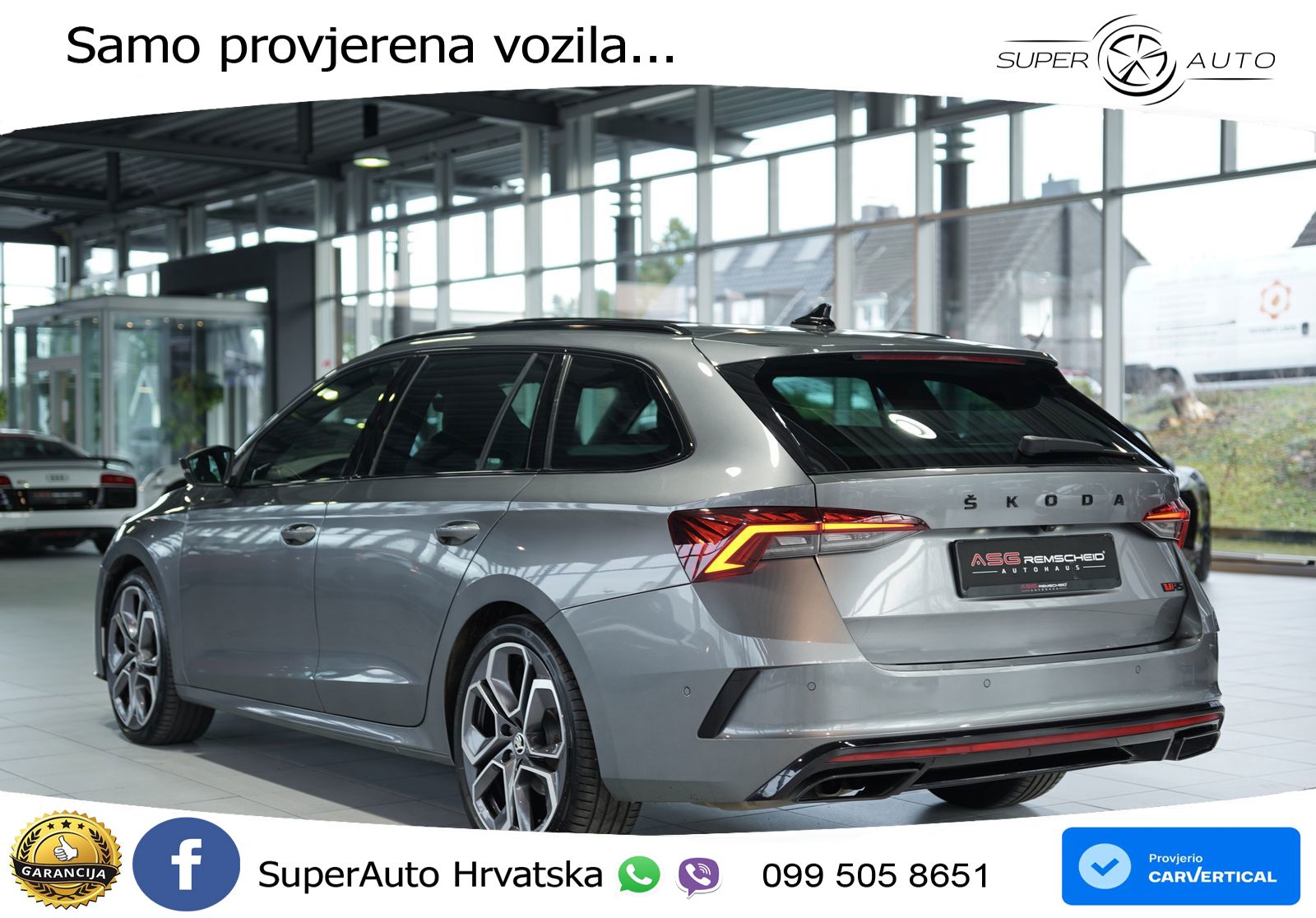 Škoda Octavia Combi RS 2.0 TDI (200 KS) 4x4 DSG