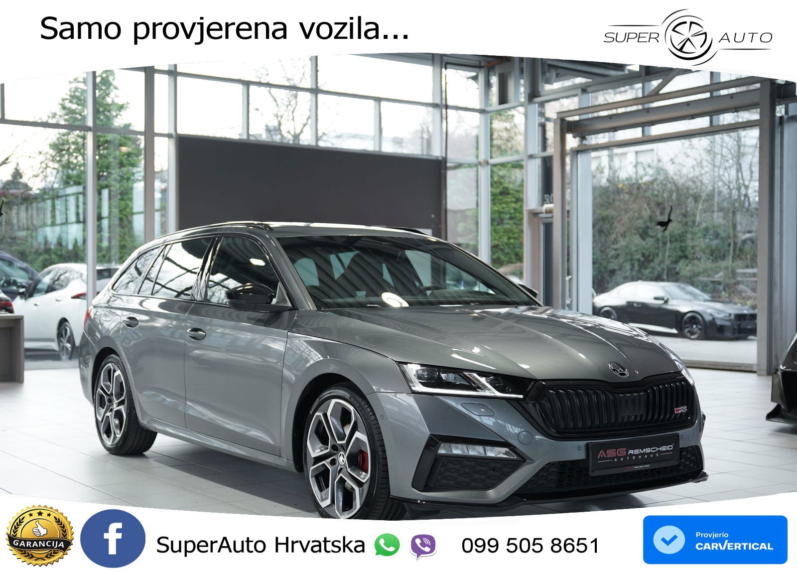 Škoda Octavia Combi RS 2.0 TDI (200 KS) 4x4 DSG