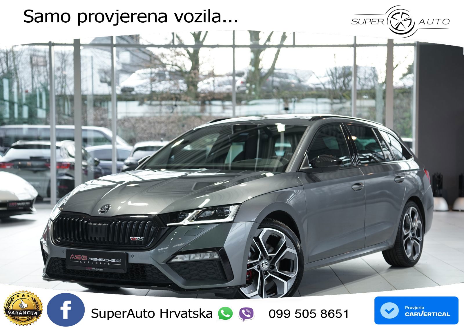 Škoda Octavia Combi RS 2.0 TDI (200 KS) 4x4 DSG