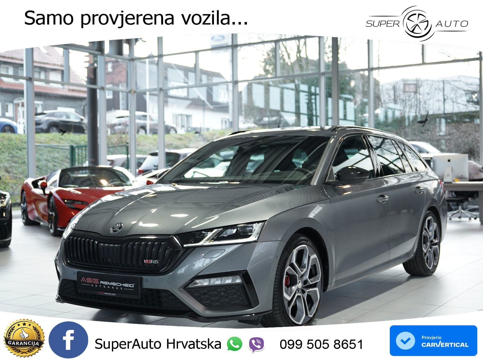 Škoda Octavia Combi RS 2.0 TDI (200 KS) 4x4 DSG