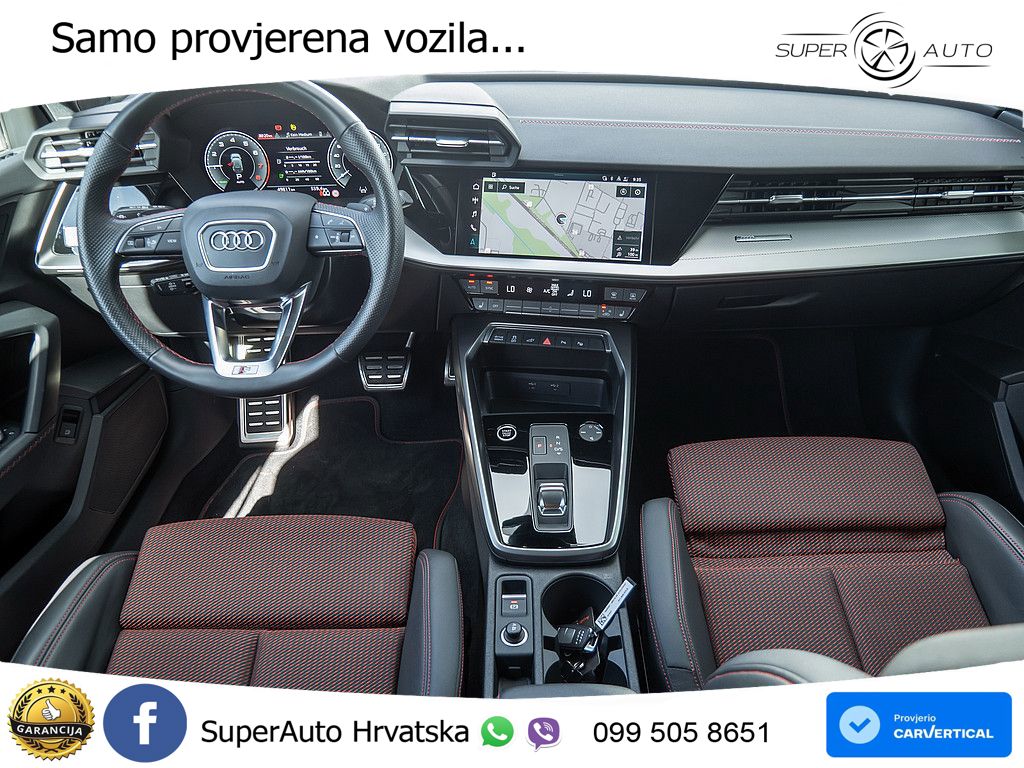 Audi A3 45 TFSIe (245 KS) S tronic MATRIX+GR SJED+KAM