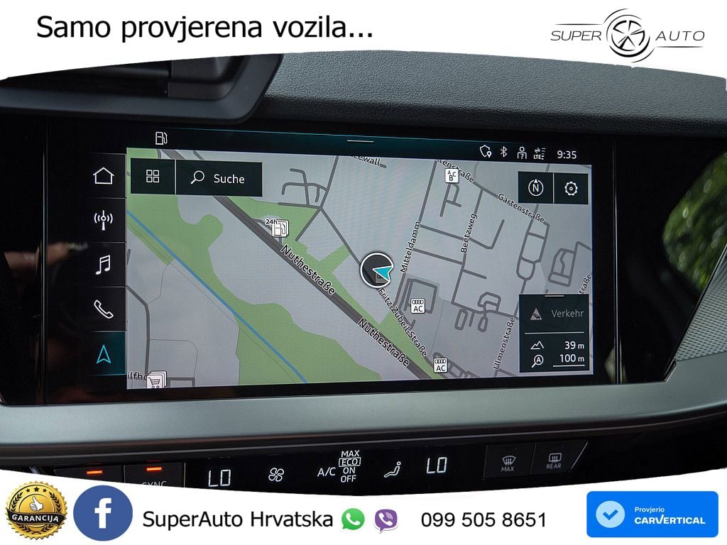 Audi A3 45 TFSIe (245 KS) S tronic MATRIX+GR SJED+KAM