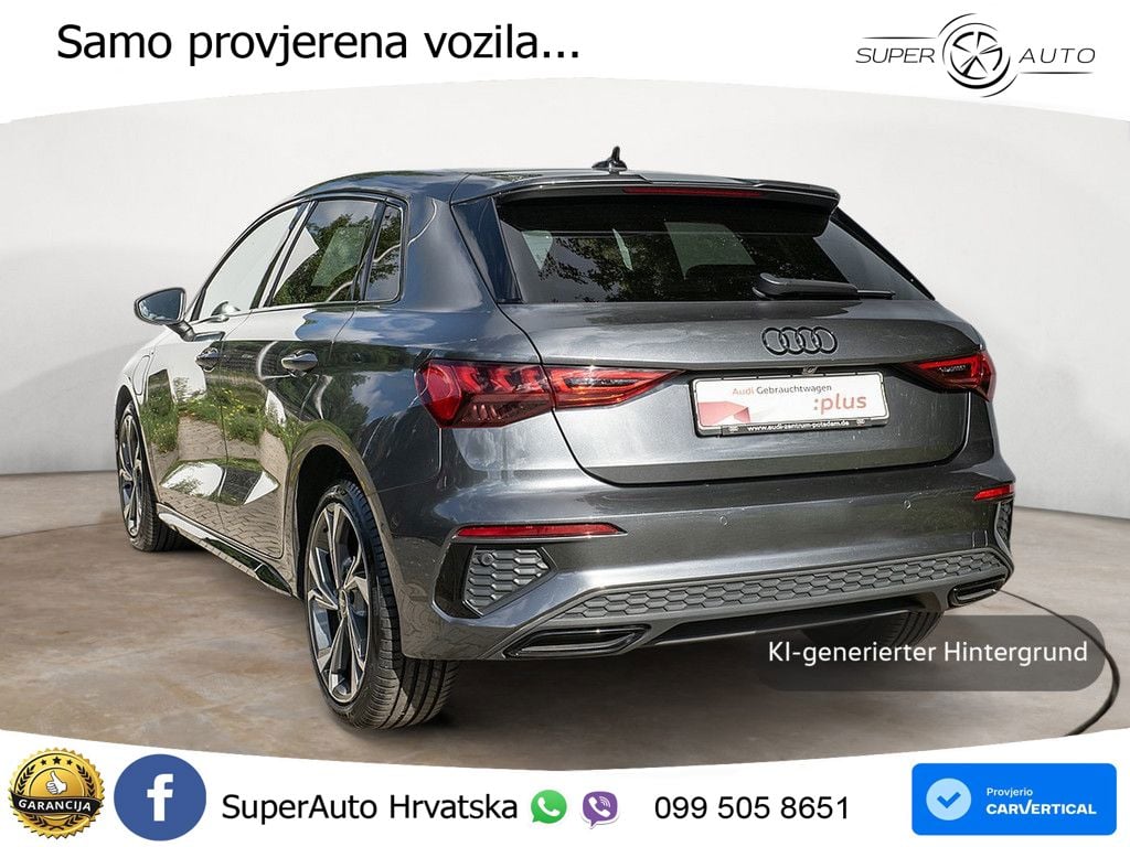 Audi A3 45 TFSIe (245 KS) S tronic MATRIX+GR SJED+KAM