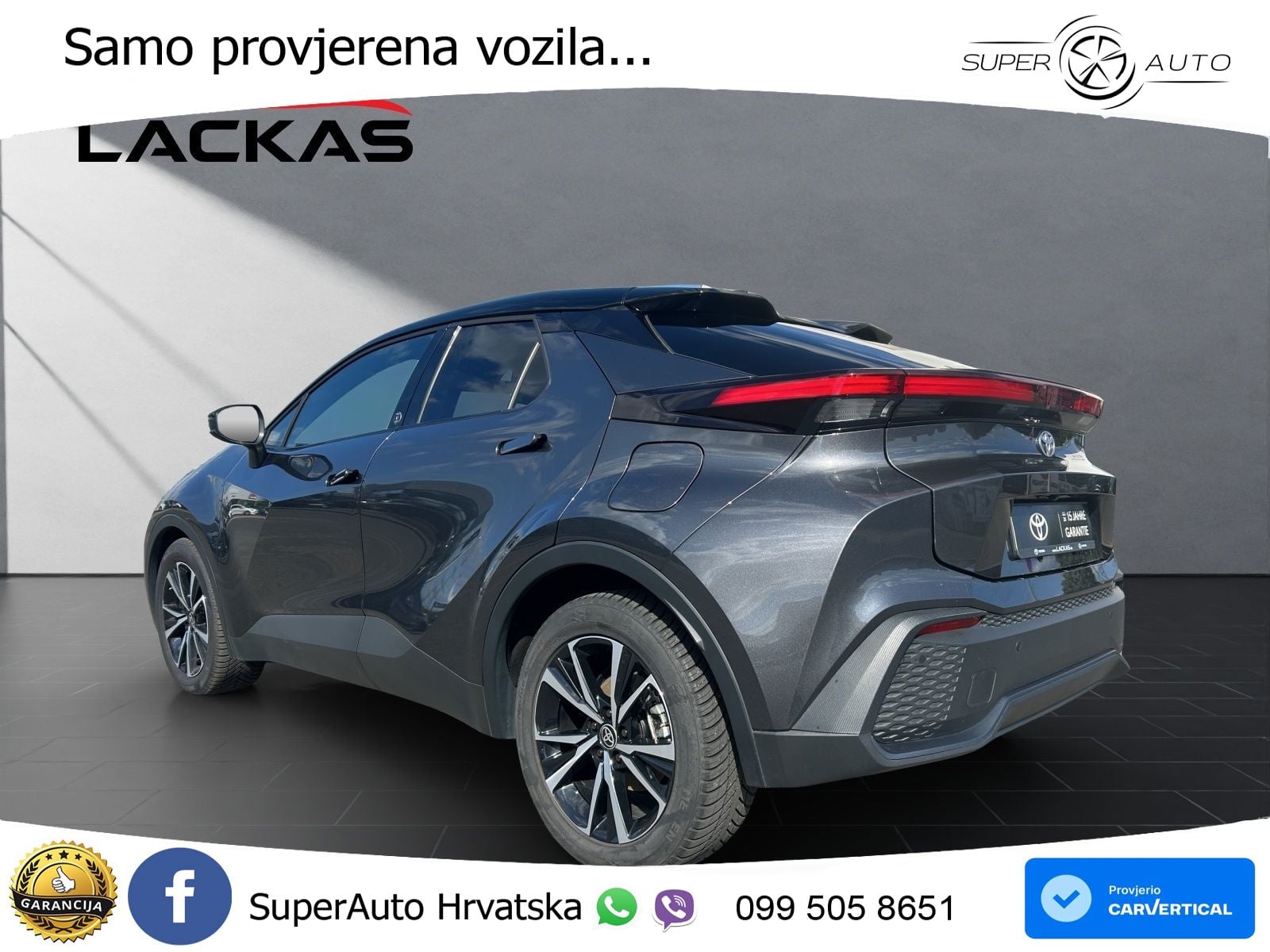 Toyota C-HR 1.8 (140 KS) Hybrid e-CVT Team Deutschland LED+GR SJED+ACC