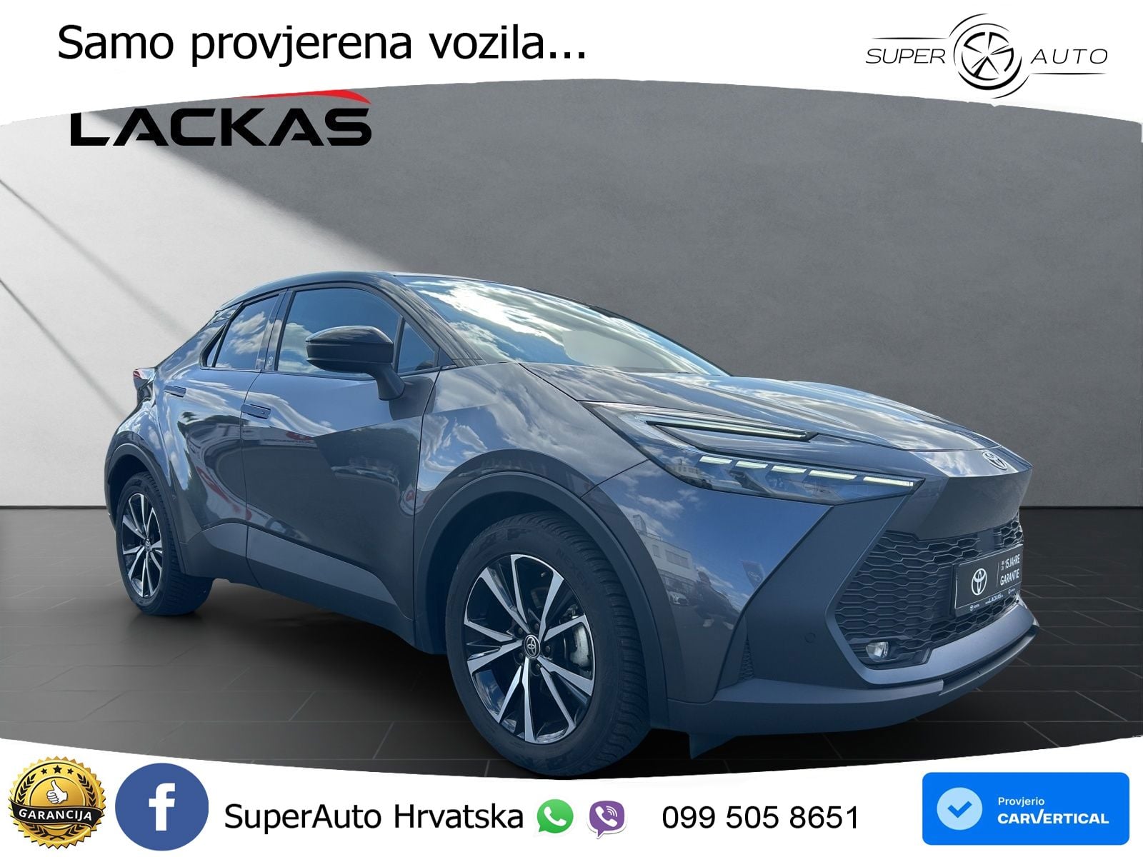 Toyota C-HR 1.8 (140 KS) Hybrid e-CVT Team Deutschland LED+GR SJED+ACC