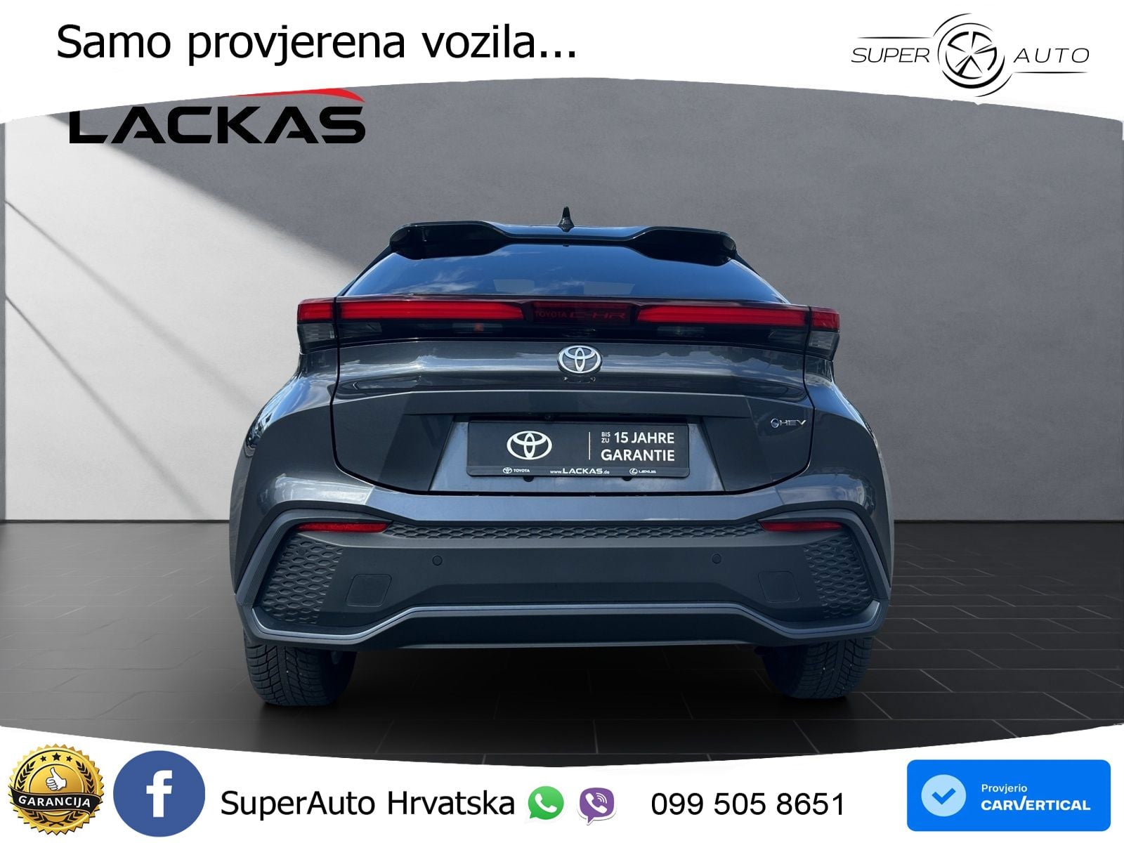 Toyota C-HR 1.8 (140 KS) Hybrid e-CVT Team Deutschland LED+GR SJED+ACC