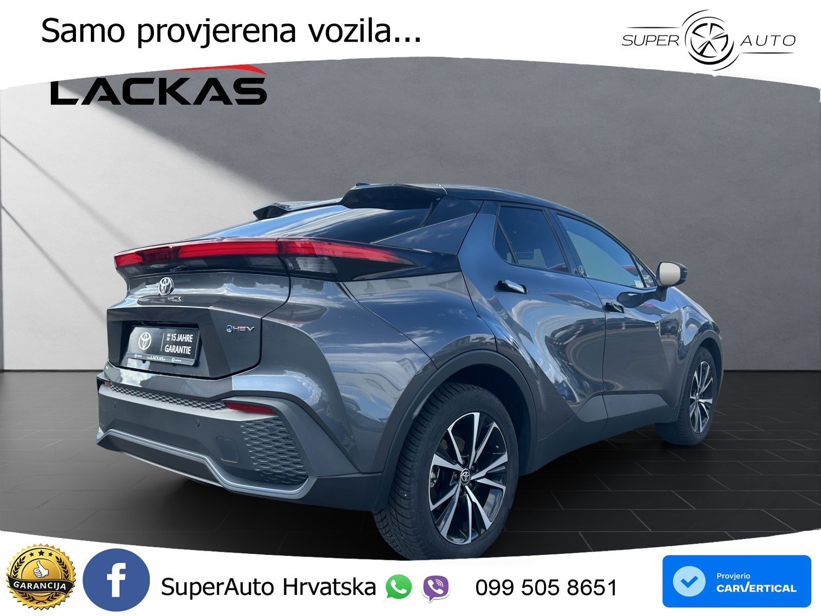 Toyota C-HR 1.8 (140 KS) Hybrid e-CVT Team Deutschland LED+GR SJED+ACC