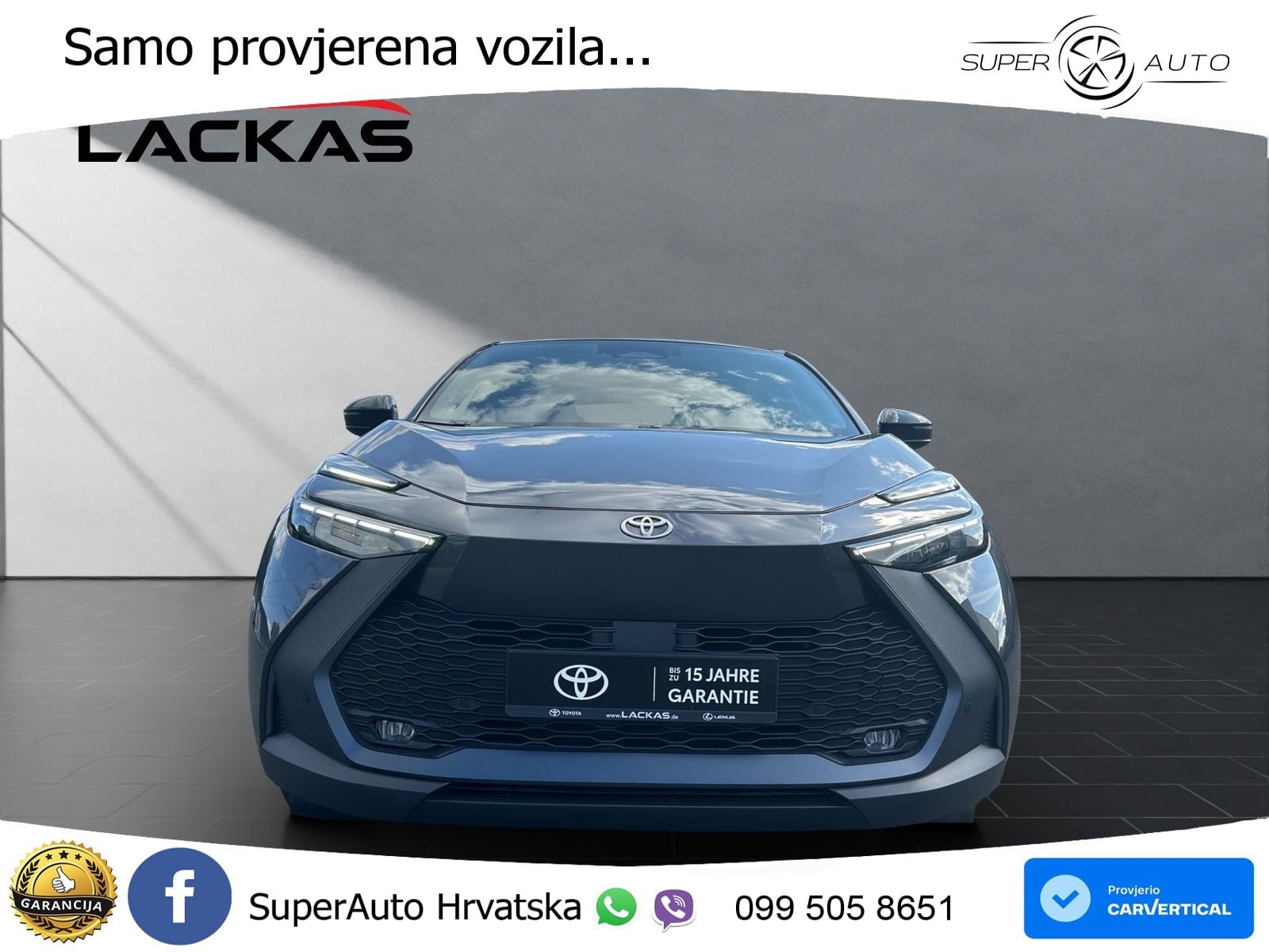 Toyota C-HR 1.8 (140 KS) Hybrid e-CVT Team Deutschland LED+GR SJED+ACC