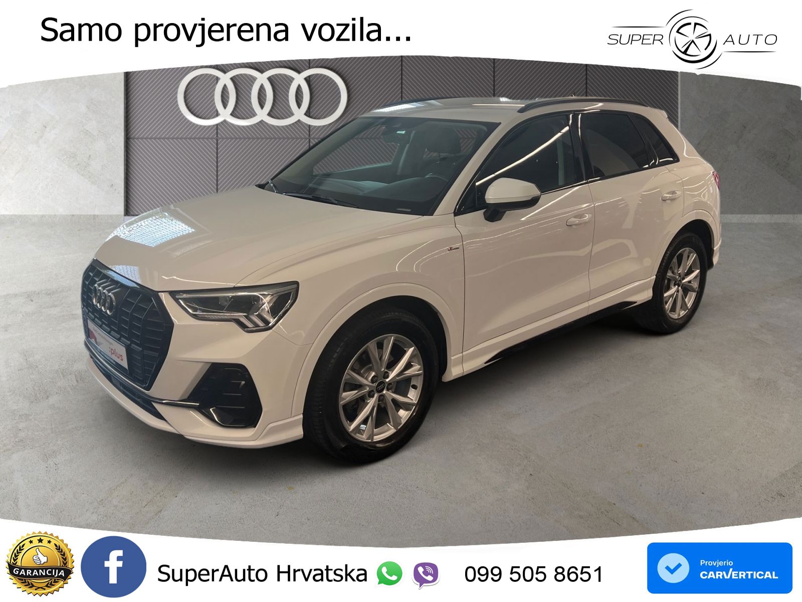 Audi Q3 35 TFSI (150 KS) S tronic S line LED+GR SJED+ACC