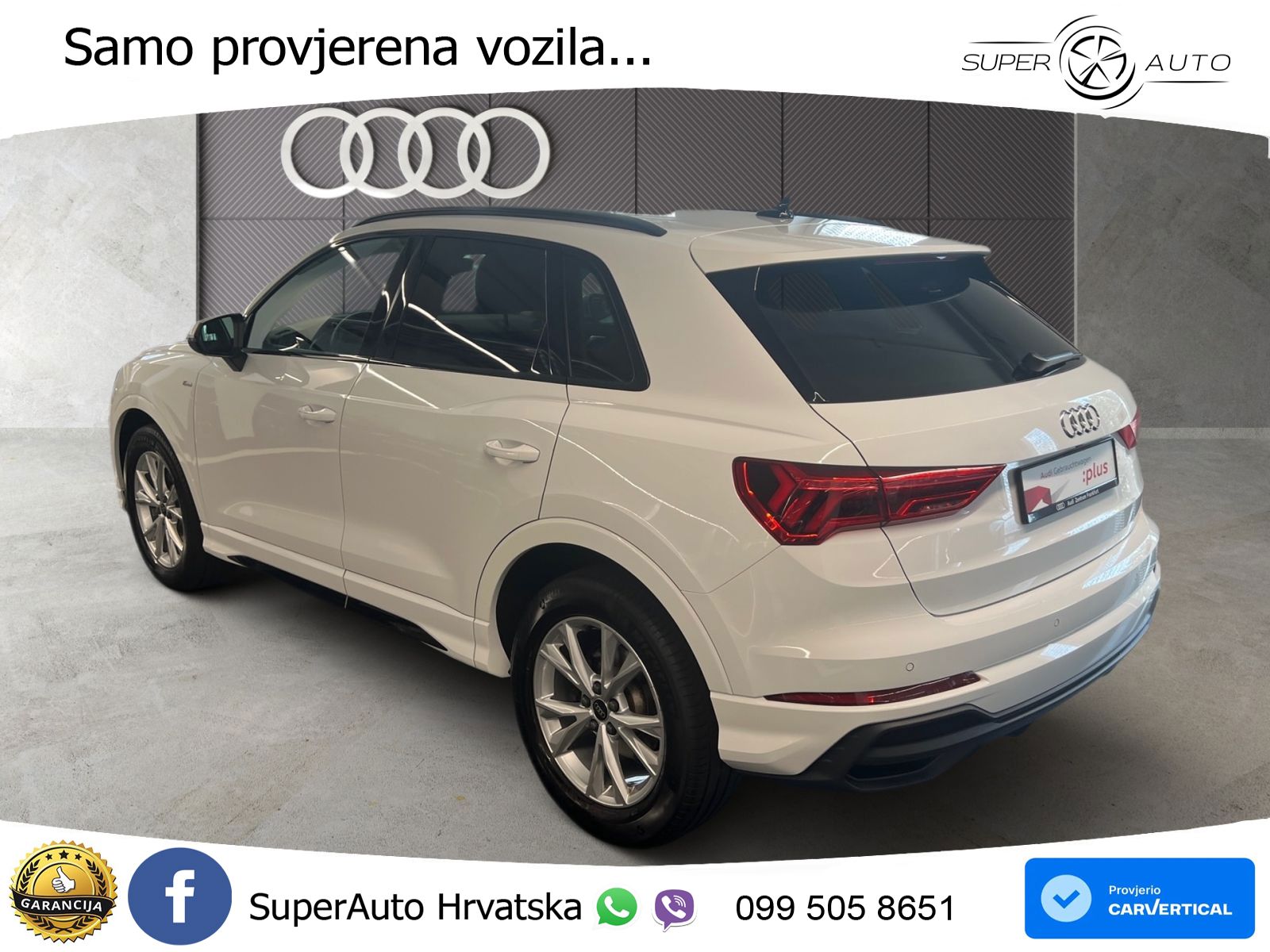 Audi Q3 35 TFSI (150 KS) S tronic S line LED+GR SJED+ACC