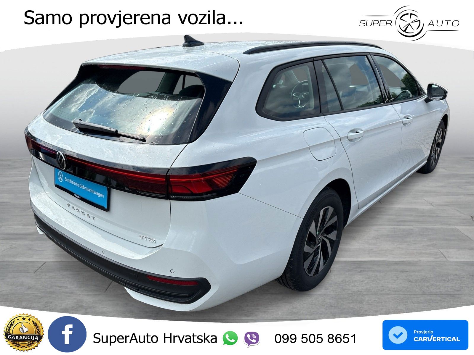 Volkswagen Passat Variant 1.5 eTSI (150 KS) DSG LED+GR SJED+ACC