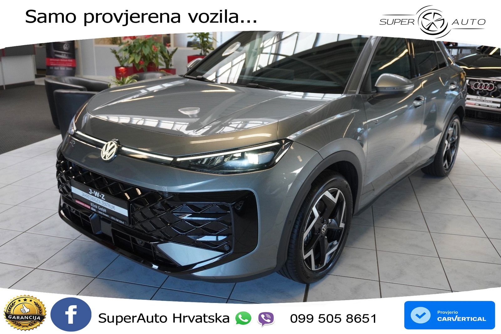 Volkswagen T-Roc 1.5 eTSI (150 KS)  DSG R-Line LED+GR SJED+ACC
