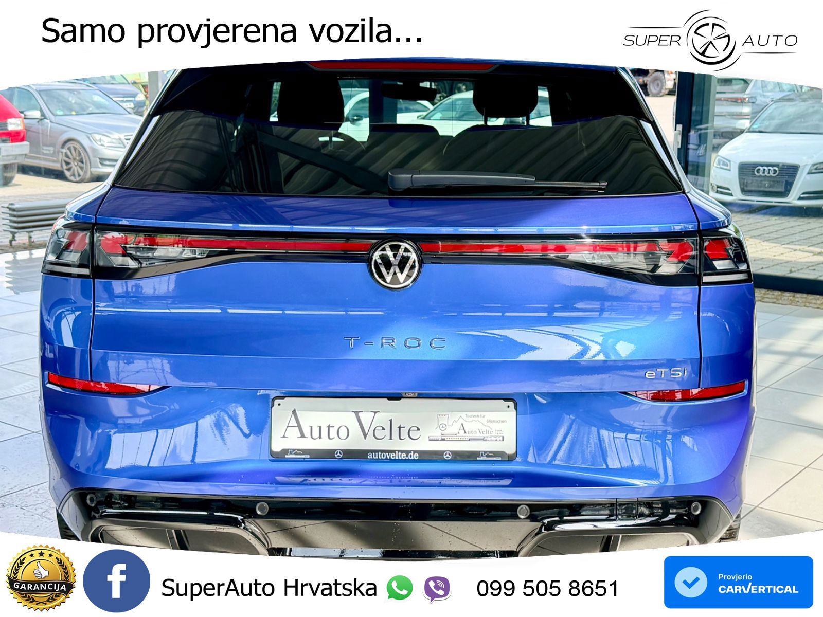 Volkswagen T-Roc II 1.5 eTSI (150 KS)  DSG LED+GR SJED+ACC