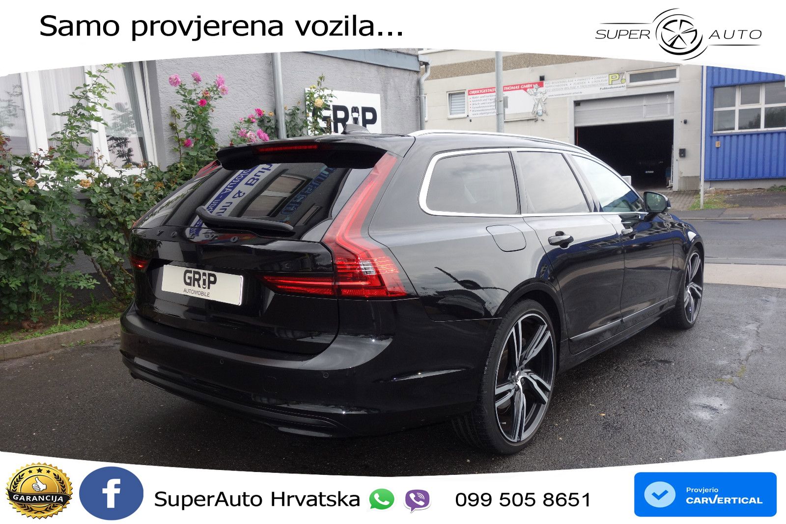 Volvo V90 2.0 B4 Diesel AWD Geartronic LED+GR SJED+ACC