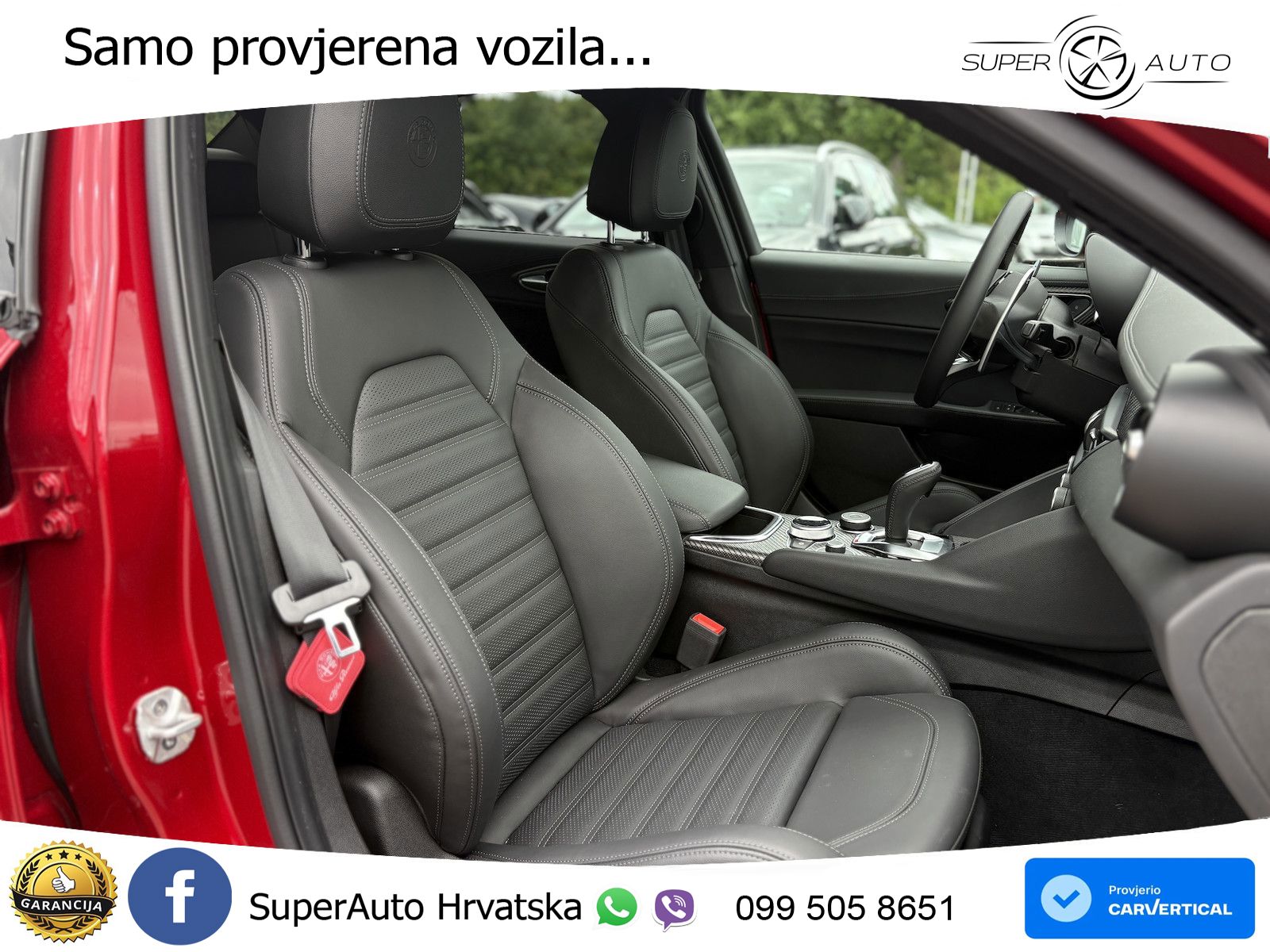 Alfa Romeo Giulia Quadrifoglio 2.9 V6 Bi-Turbo (520 KS) Automatic LED+GR SJED+ACC
