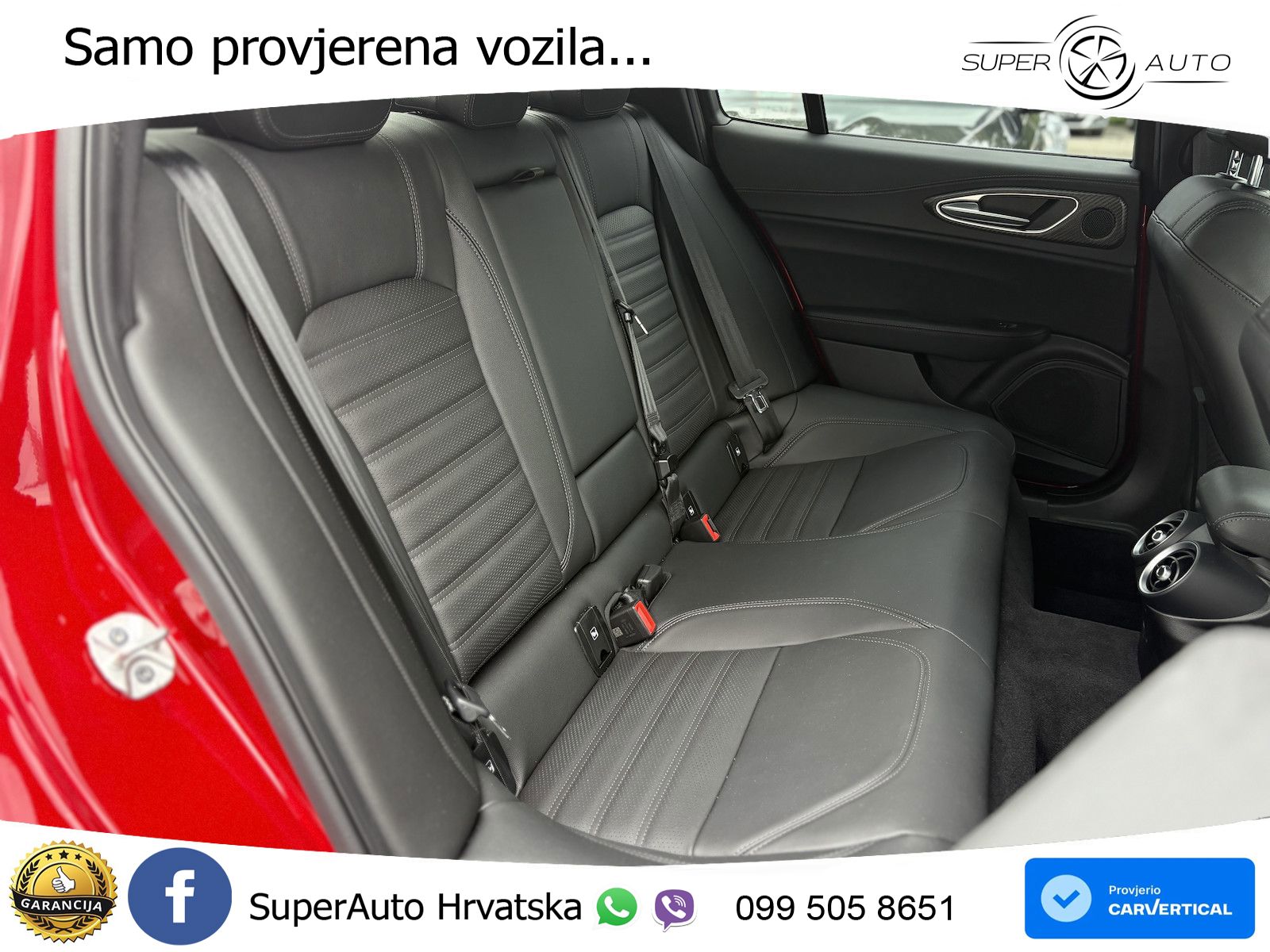 Alfa Romeo Giulia Quadrifoglio 2.9 V6 Bi-Turbo (520 KS) Automatic LED+GR SJED+ACC