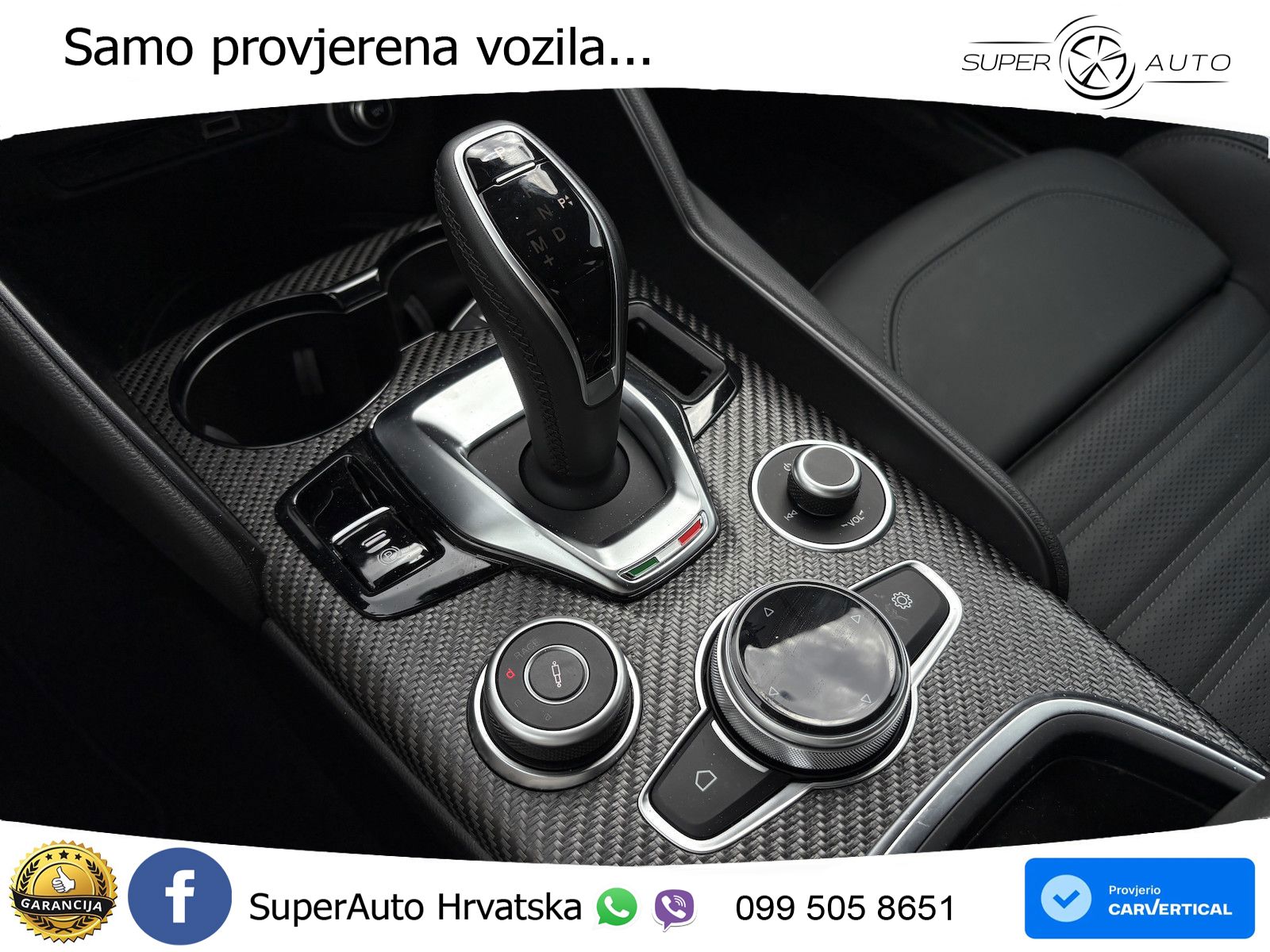Alfa Romeo Giulia Quadrifoglio 2.9 V6 Bi-Turbo (520 KS) Automatic LED+GR SJED+ACC