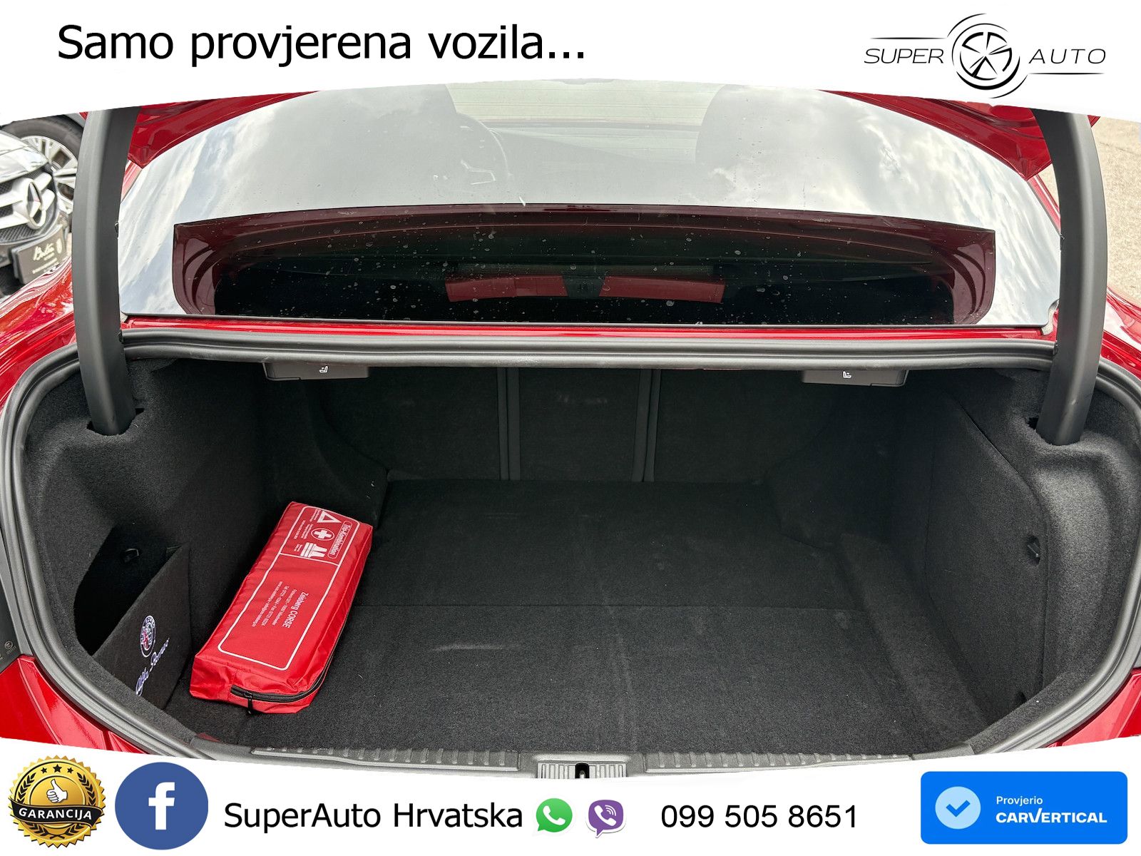 Alfa Romeo Giulia Quadrifoglio 2.9 V6 Bi-Turbo (520 KS) Automatic LED+GR SJED+ACC