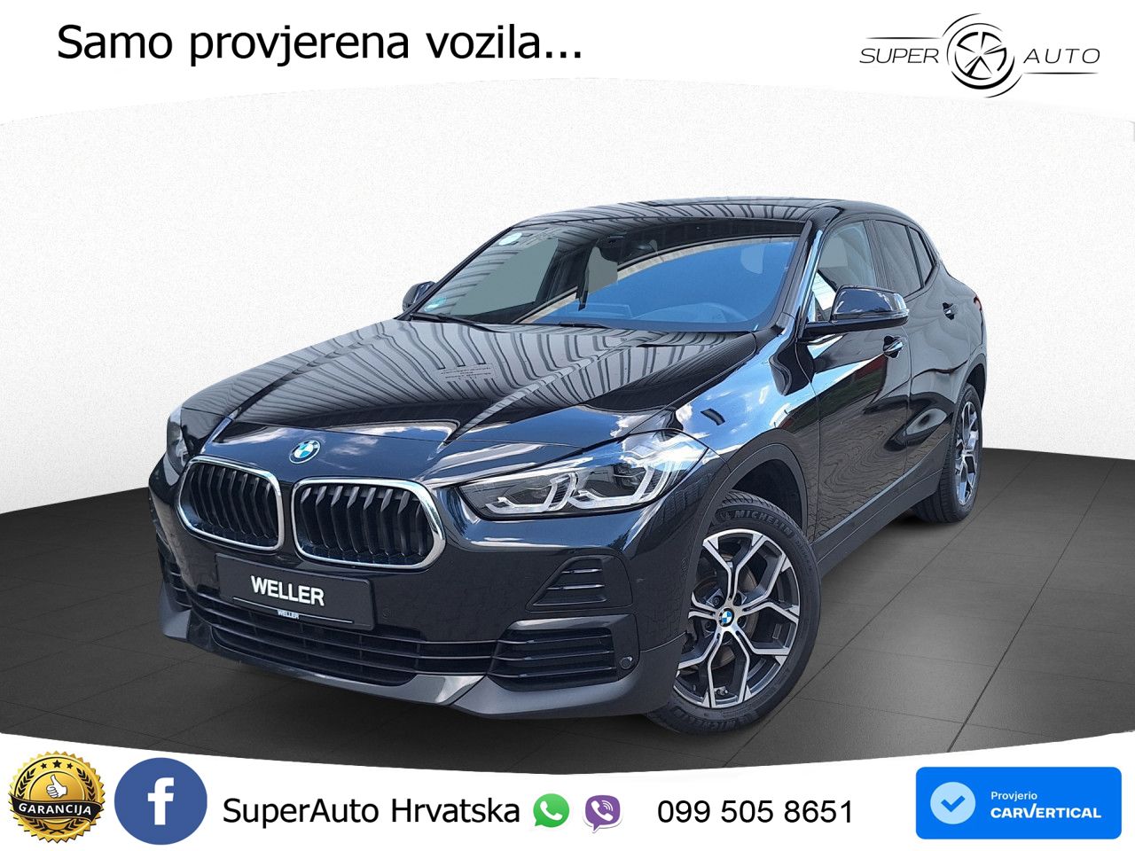 BMW X2 xDrive25d Steptronic LED+GR SJED+ACC