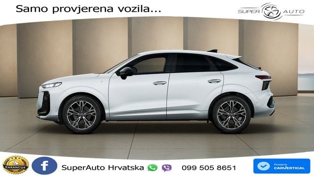 Audi Q3 Sportback 1.5 TFSI (150 KS) S tronic S line LED+GR SJED+ACC