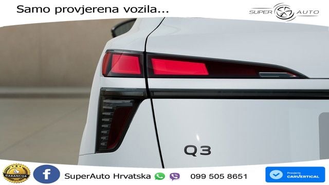 Audi Q3 Sportback 1.5 TFSI (150 KS) S tronic S line LED+GR SJED+ACC