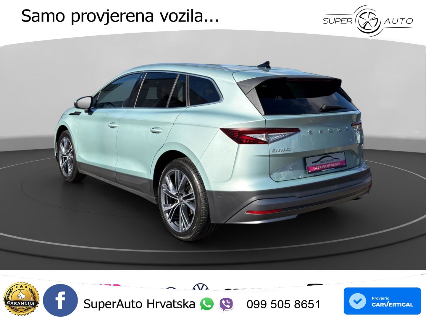 Škoda Enyaq iV 80 82 kWh (204 KS) LED+GR SJED+ACC