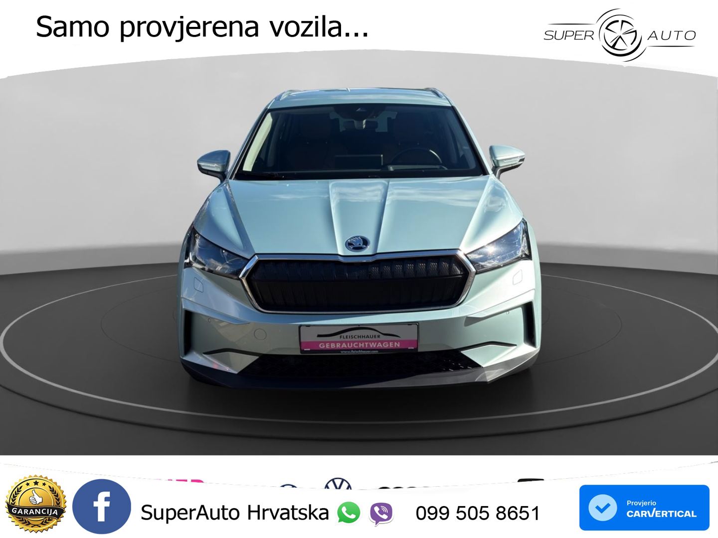 Škoda Enyaq iV 80 82 kWh (204 KS) LED+GR SJED+ACC
