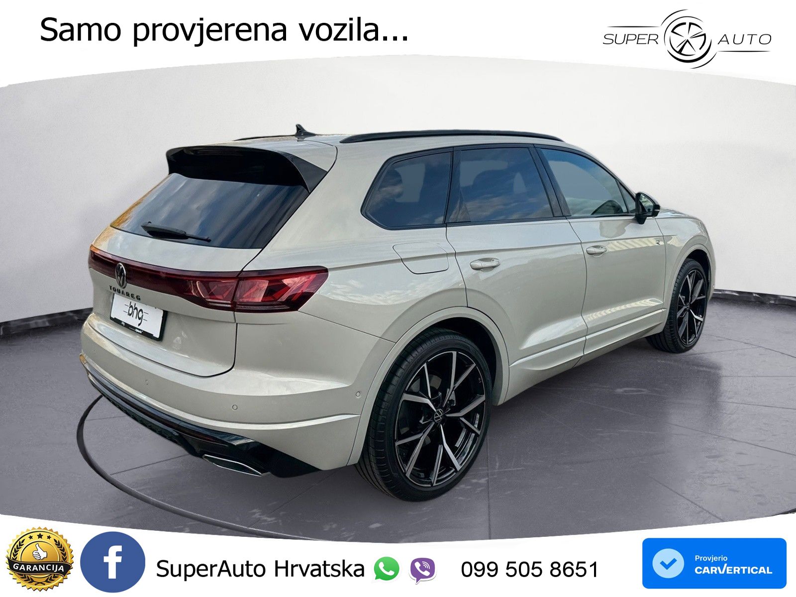 Volkswagen Touareg 3.0 V6 TDI (286 KS) 4MOTION Tiptronic ZRAČNI+ACC+GR SJED+KAM+PANO